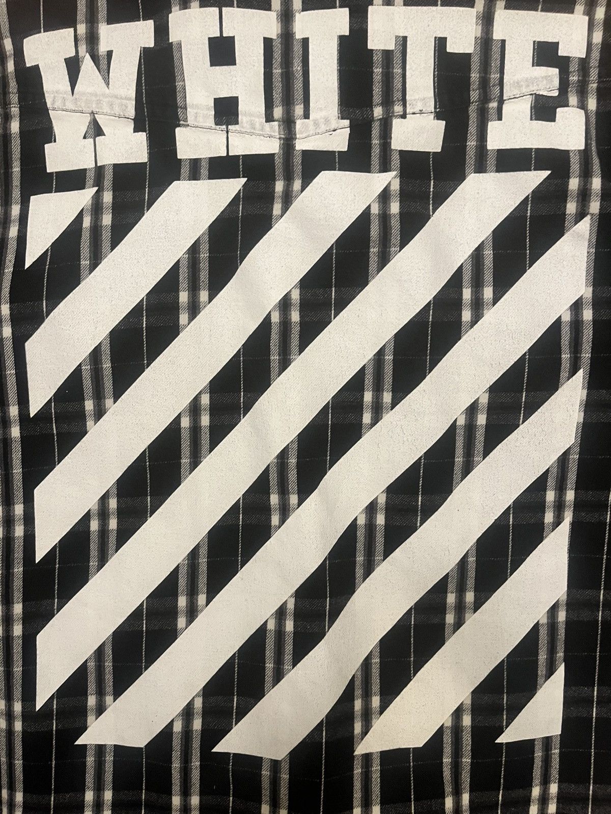 Off-White Off-White Flannel Shirt Early Virgil Era Size US S / EU 44-46 / 1 - 5 Thumbnail