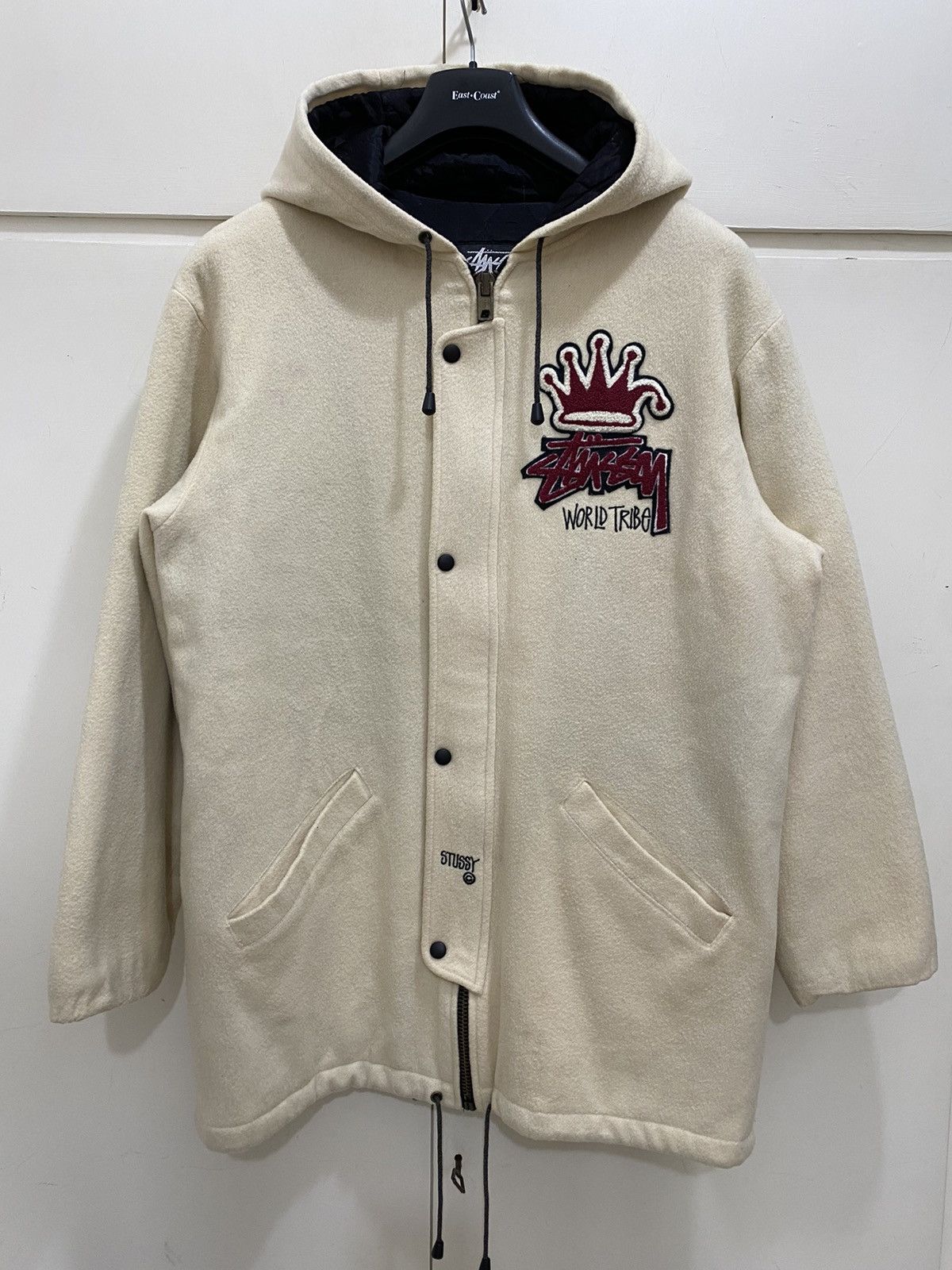 Stussy 1990 Vintage Stussy Varsity Burly Gear Parka, L, used, Size US L / EU 52-54 / 3 - 2 Thumbnail