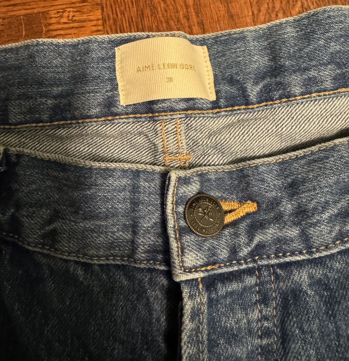 Aime Leon Dore Aime Leon Dore Japanese Selvedge 5 Pocket Denim Size US 38 / EU 54 - 3 Thumbnail