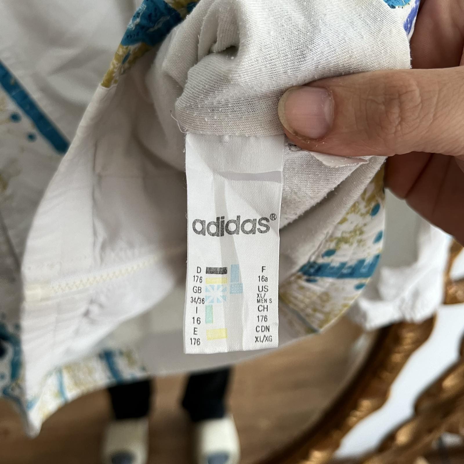 Adidas × Vintage Vintage Adidas zip jacket 90s Sz M Size US M / EU 48-50 / 2 - 6 Thumbnail
