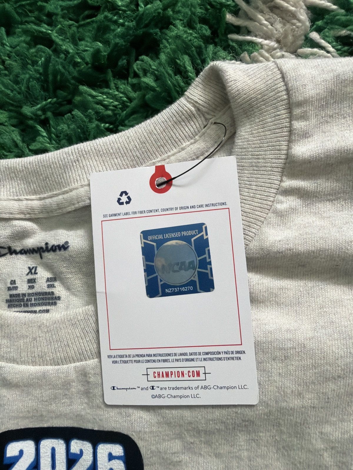 Champion 2026 March Madness - Iowa, Nebraska, U of H, Illinois Size US XL / EU 56 / 4 - 3 Thumbnail