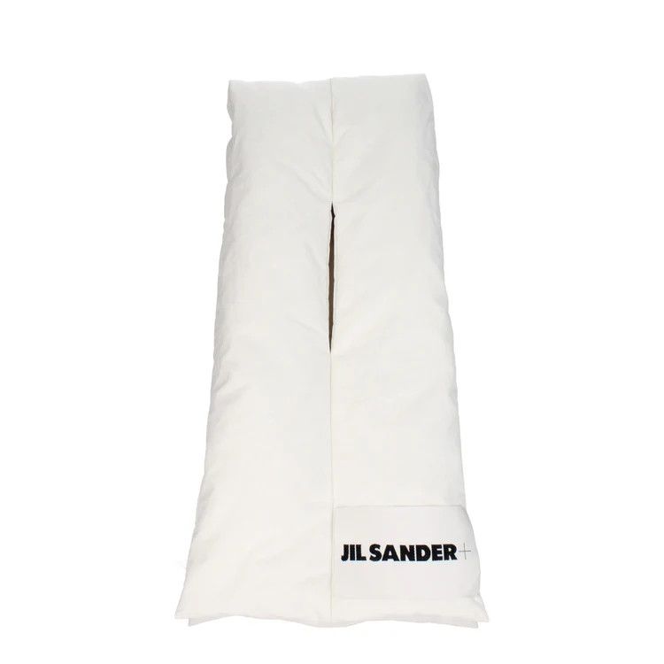 Jil Sander ob1o1e1124 Size: OS / Polyester Scarve in White Size ONE SIZE - 1 Thumbnail