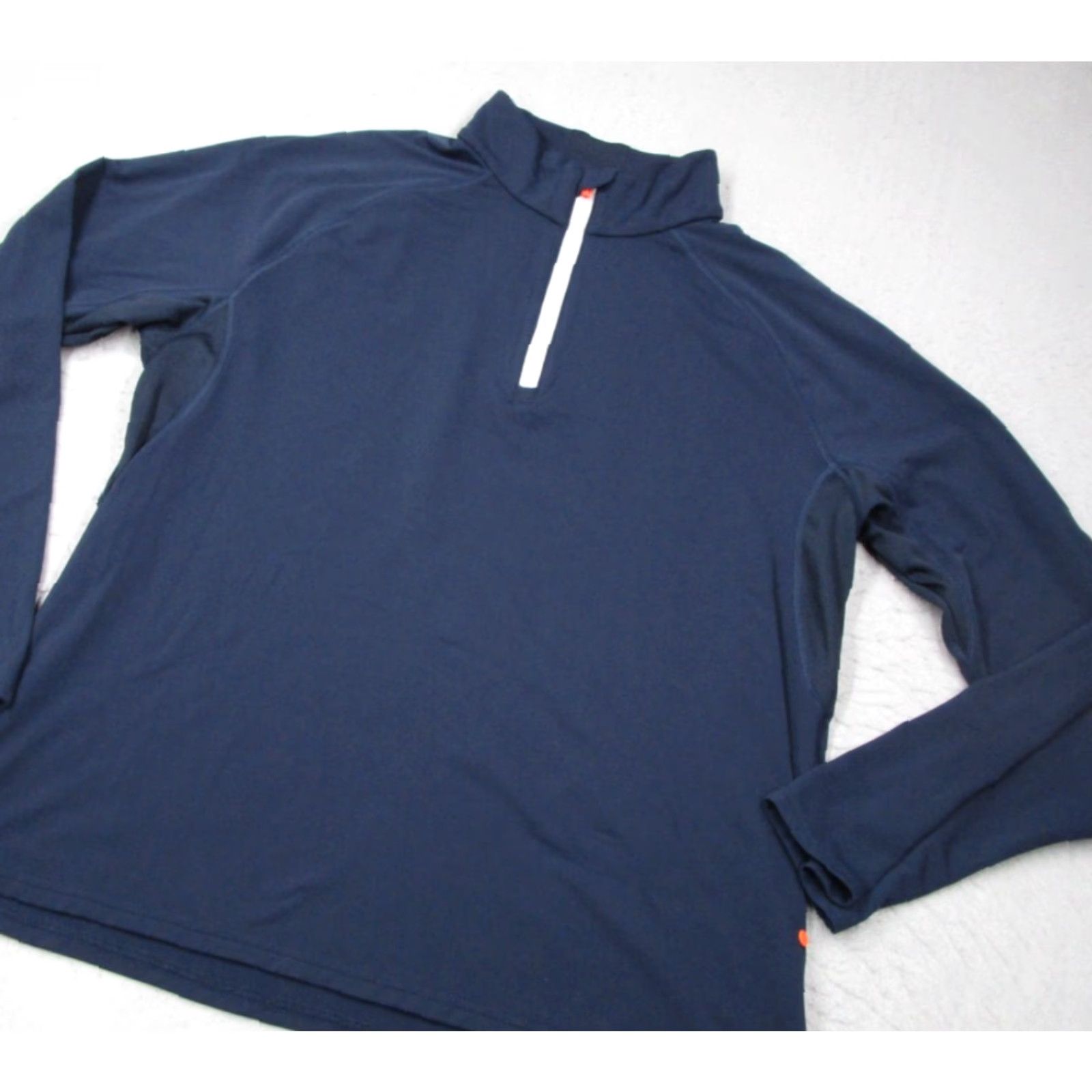 Swims Swims Jacket Mens XL Blue 1/4 Zip Performance Pullover Long Sleeve Golf Size US XL / EU 56 / 4 - 2 Thumbnail