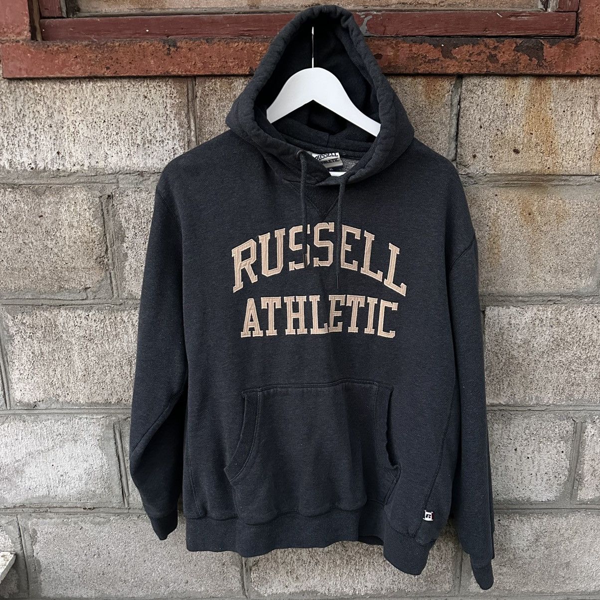 Russell Athletic Vintage Russel Athletic Hoodie Big Logo Size XL Fitted Hype Size US XL / EU 56 / 4 - 1 Thumbnail