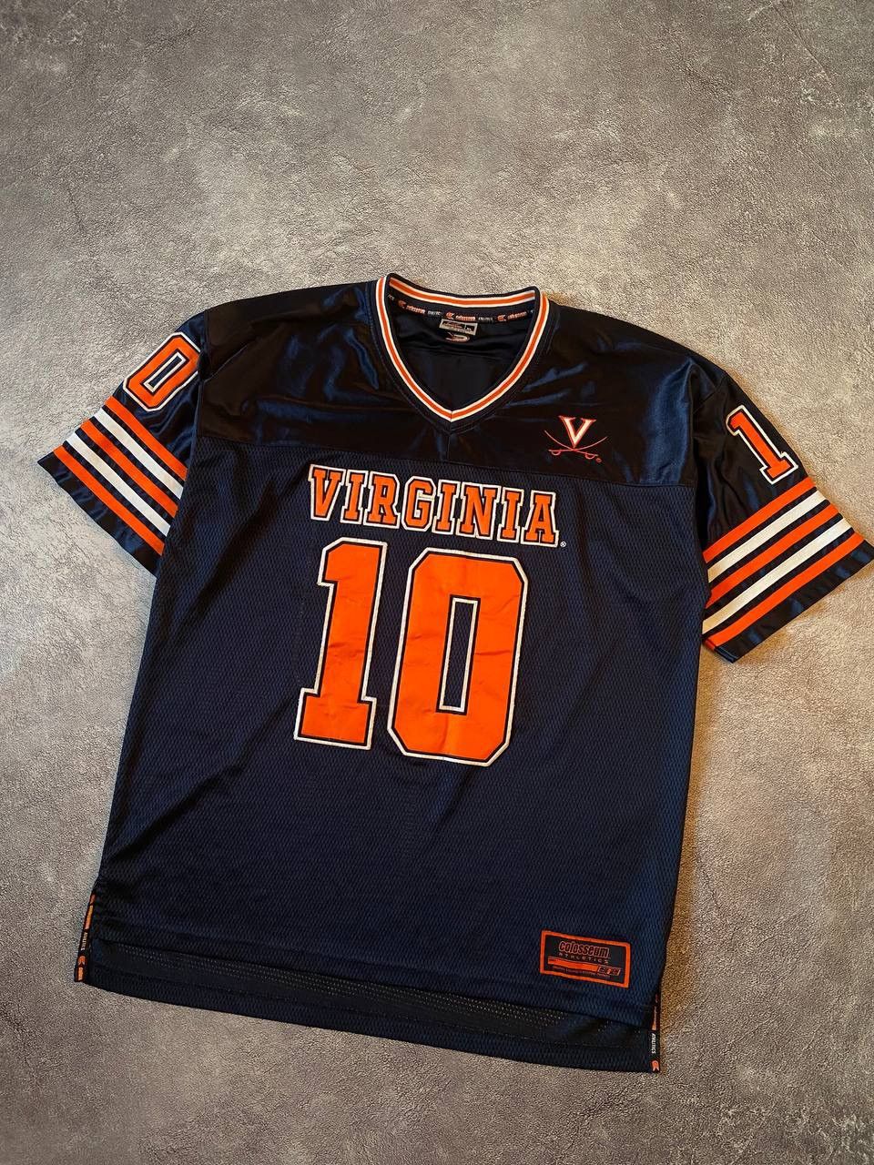 Nike Colosseum Athletics University Virginia Cavaliers Jersey #10 Size US XL / EU 56 / 4 - 2 Thumbnail