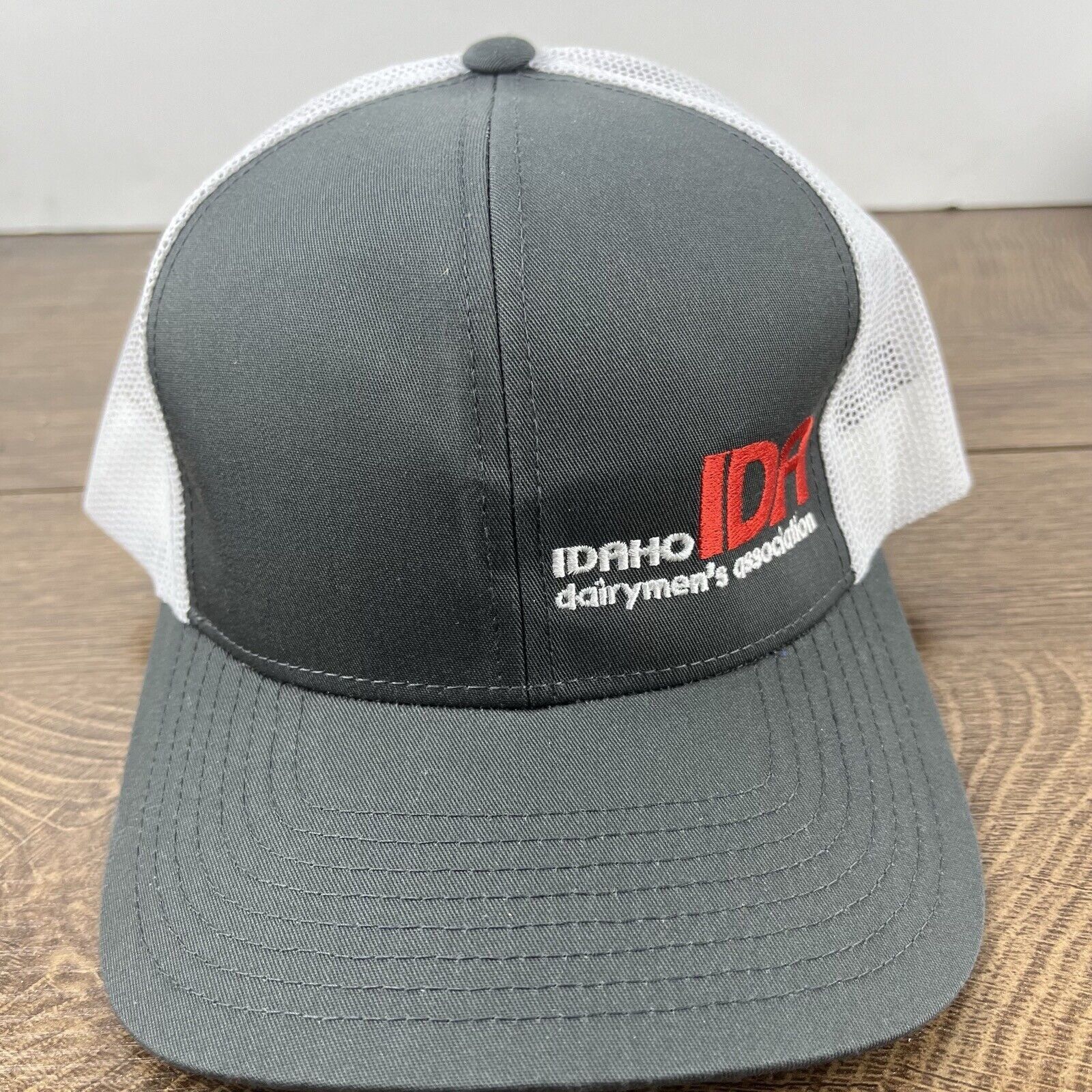 Other Idaho Dairymens Hat IDA Snapback Hat Gray Adjustable Hat Adu Size ONE SIZE - 2 Thumbnail