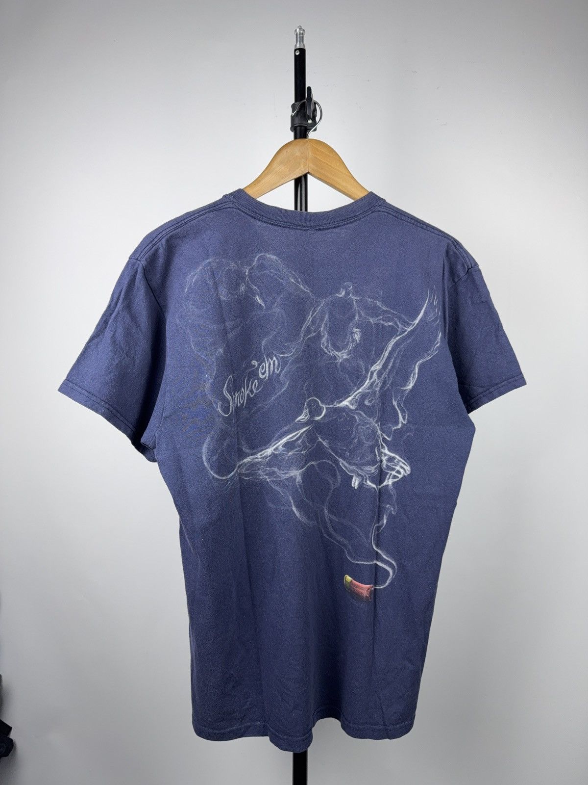 Vintage 00s Vintage Buck Wear “Smoke ’Em” Hunting Graphic T-Shirt Size US M / EU 48-50 / 2 - 1 Thumbnail