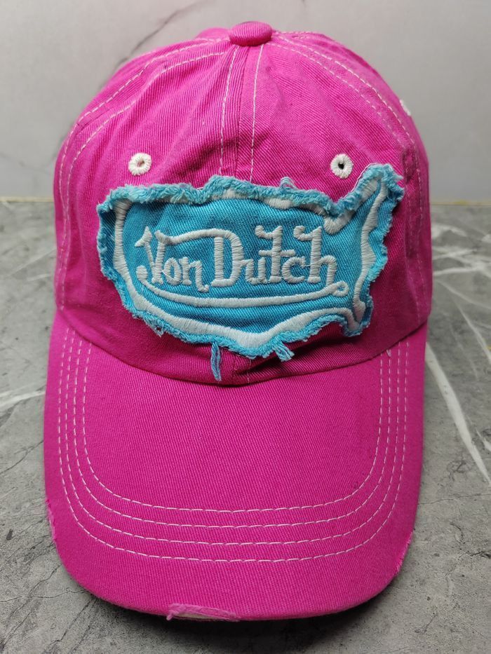 Von Dutch Vintage Von Dutch Distressed Style Cap Hat Size ONE SIZE - 2 Thumbnail