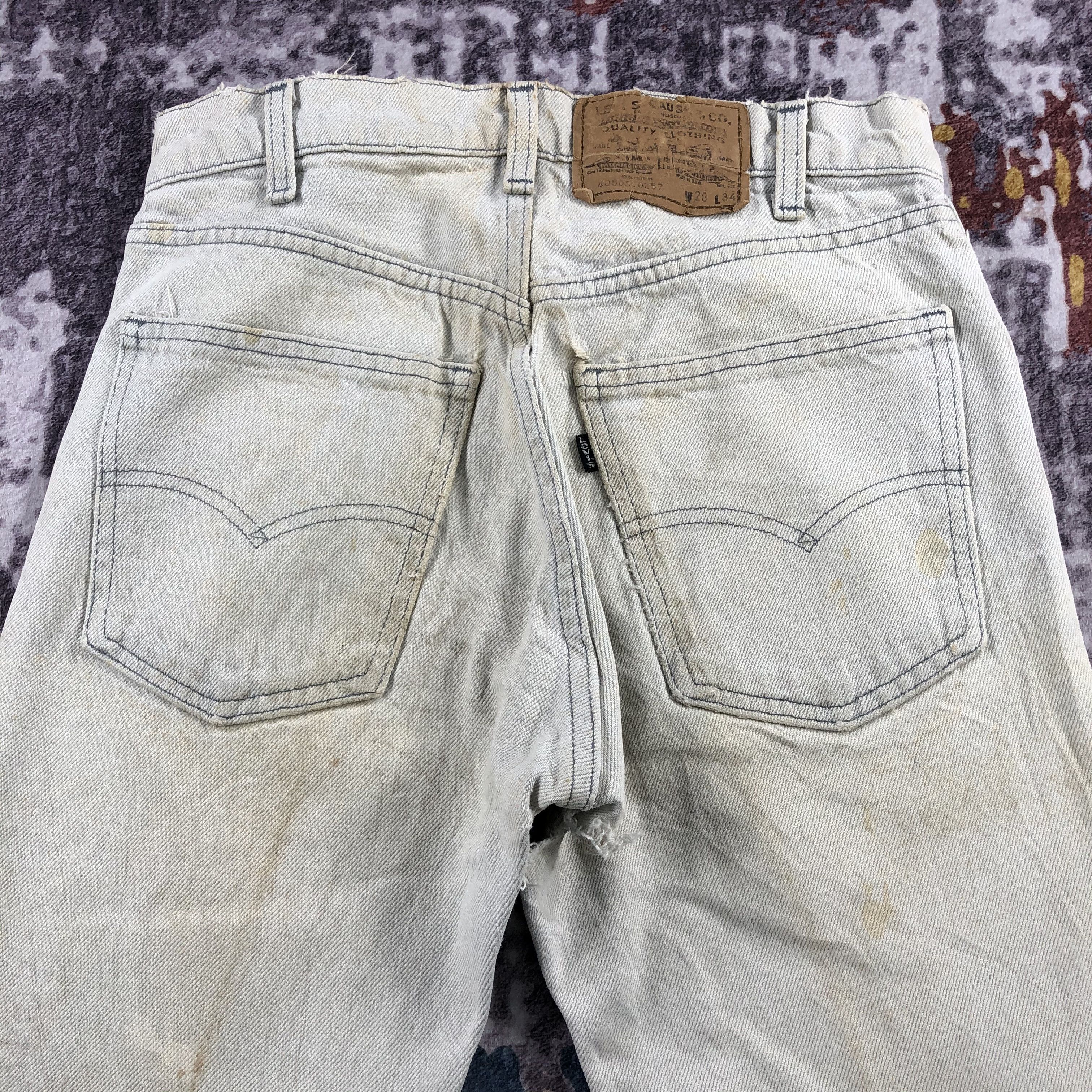 Levi's × Vintage Vintage 90s Light Wash Levis 505 Jeans-JM2464 Size US 28 / EU 44 - 6 Thumbnail