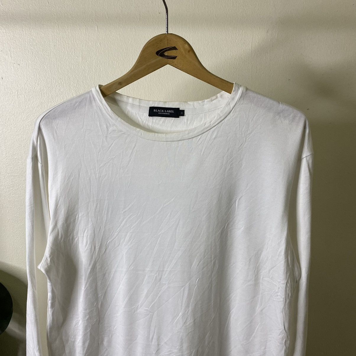 Japanese Brand Black Label Crestbridge By Burberry Double Layer LS Tee Size US M / EU 48-50 / 2 - 7 Thumbnail