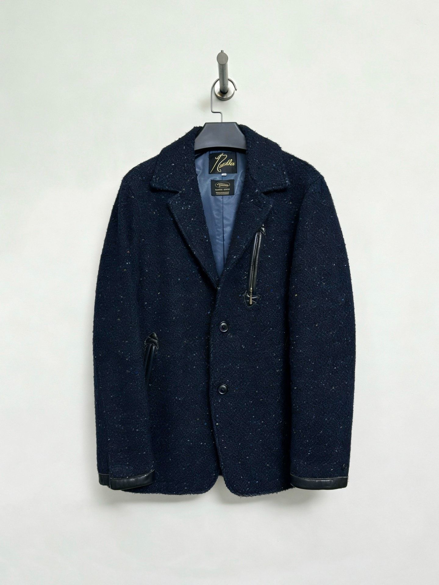 KIJIMA TAKAYUKI Needles Donegal Tweed Wool Jacket Size US XS / EU 42 / 0 - 1 Thumbnail