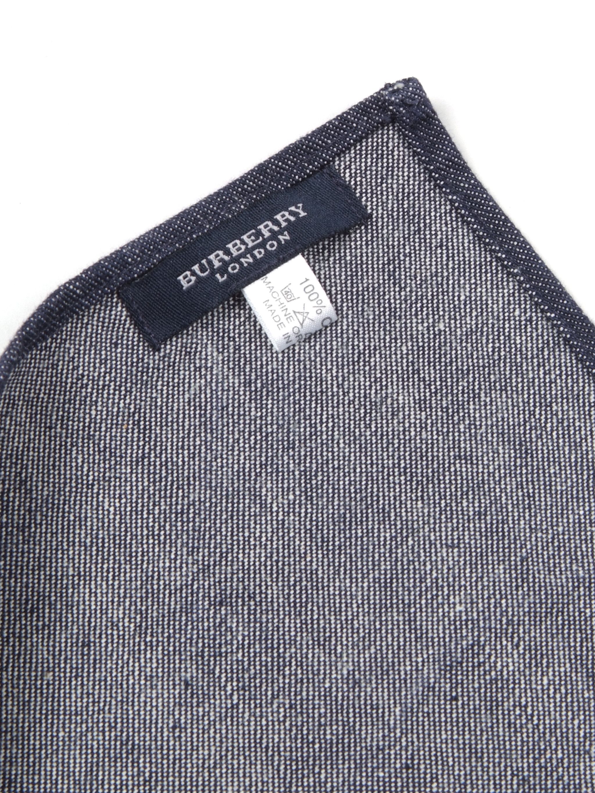 Burberry Vintage Burberry Nova Check Trimming Denim Back Lace Top Size ONE SIZE - 7 Thumbnail