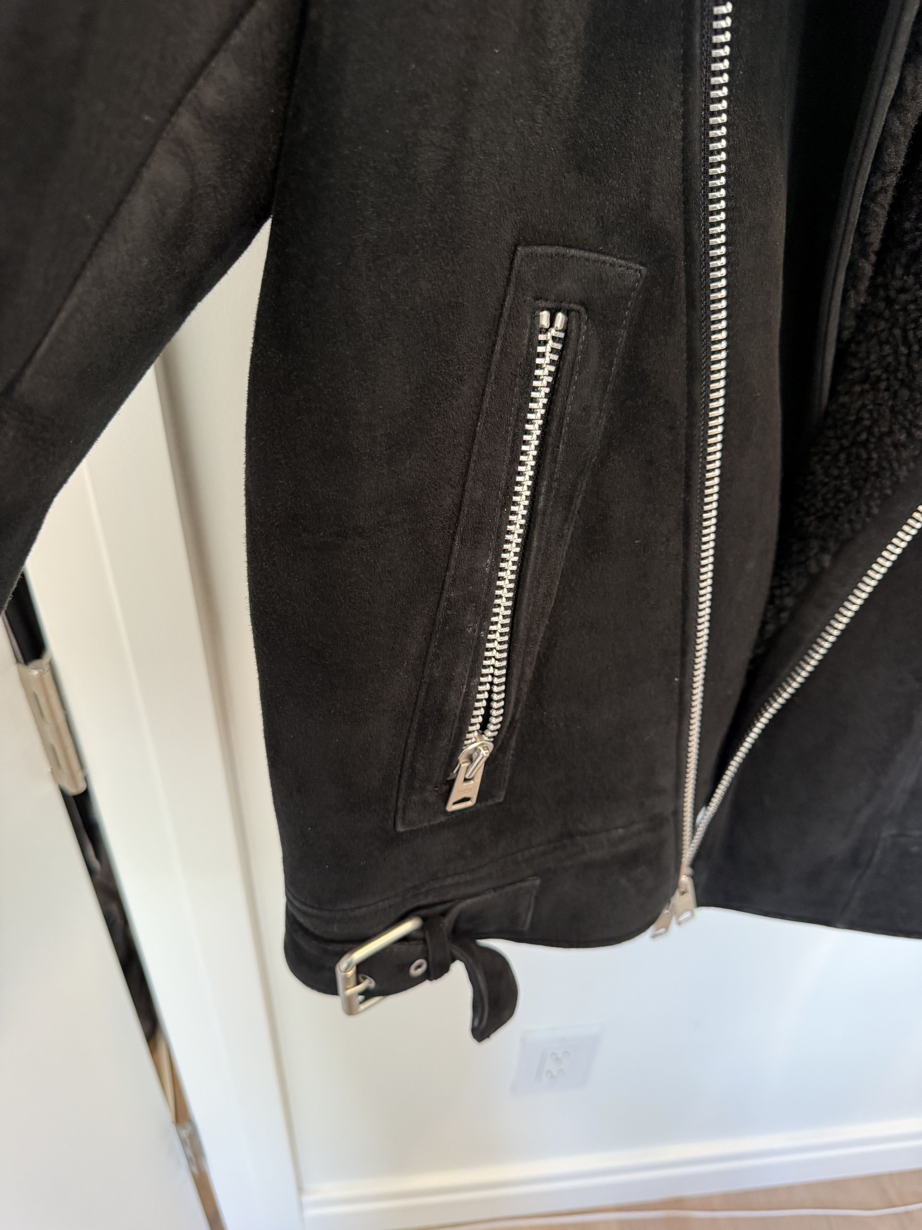 Allsaints Shearling Flight Jacket Allsaints Size US XL / EU 56 / 4 - 4 Thumbnail
