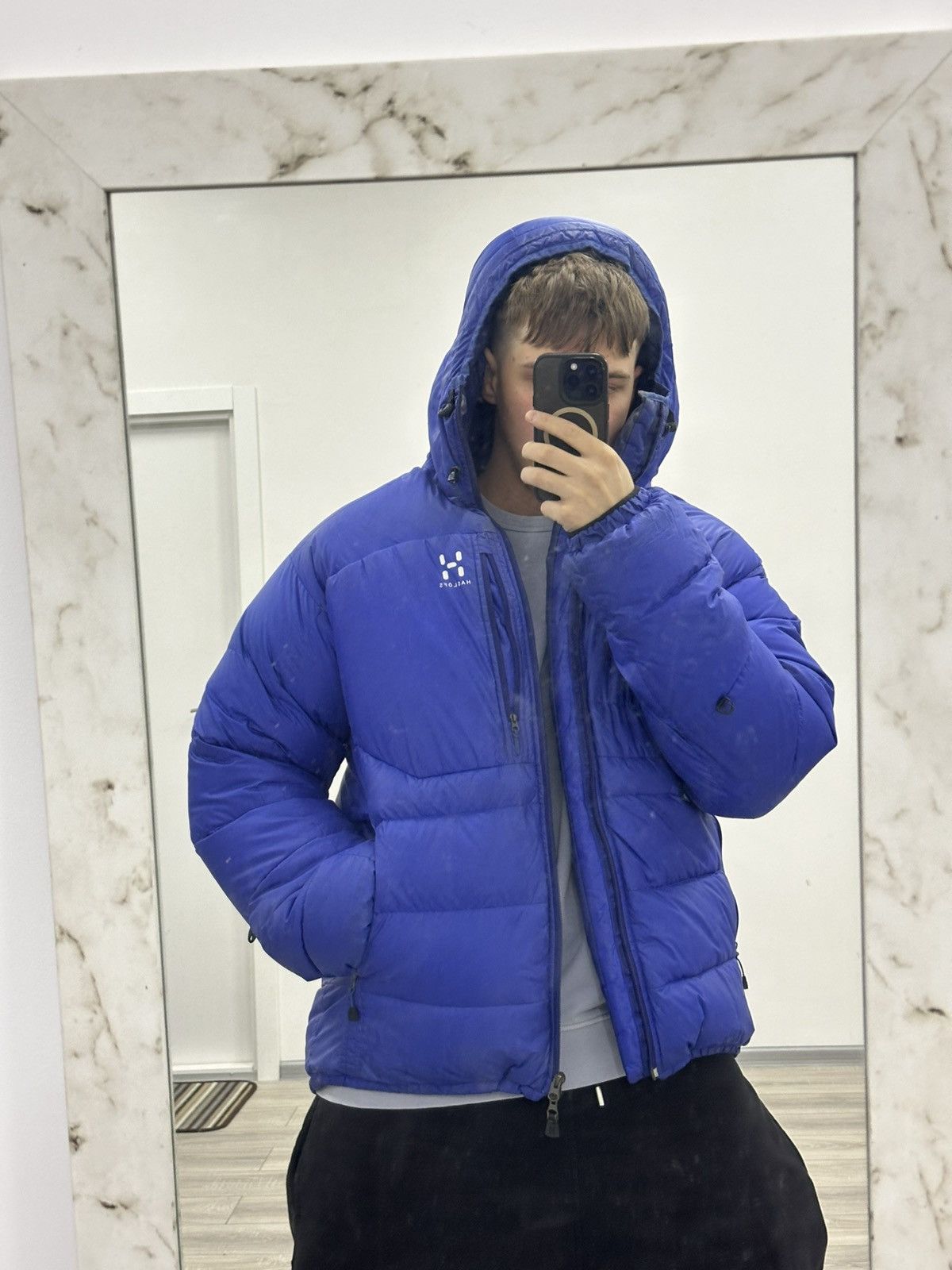 Haglofs Haglofs Puffer Jacket 700 Goose Down Gorpcore Outdoor Style Size US L / EU 52-54 / 3 - 1 Thumbnail