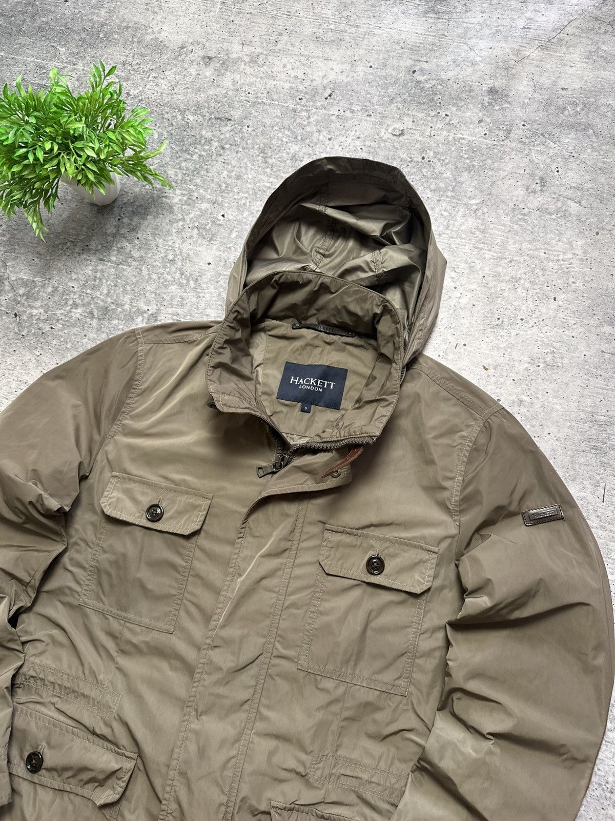 Hackett Hackett London Farnham Nylon Multipocket Jacket Old money Size US S / EU 44-46 / 1 - 3 Thumbnail