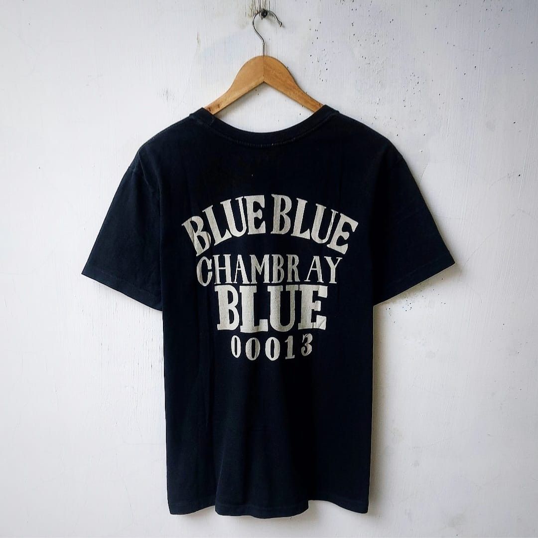 Blue Blue Japan × Vintage Vtg Blue Blue Japan Tshirt Size US M / EU 48-50 / 2 - 1 Thumbnail