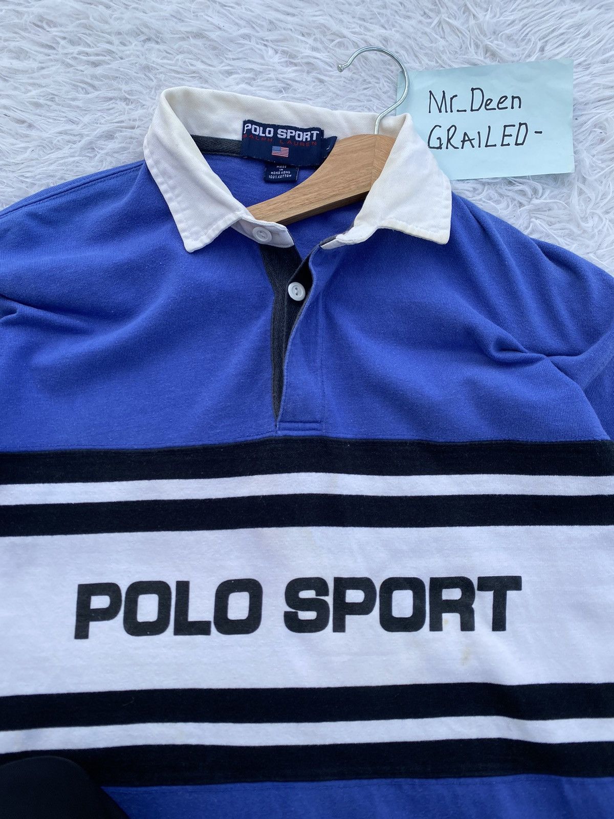 Polo Ralph Lauren Rare Vintage Polo Sport Ralph Lauren Long Sleeve Shirt Size US L / EU 52-54 / 3 - 9 Thumbnail