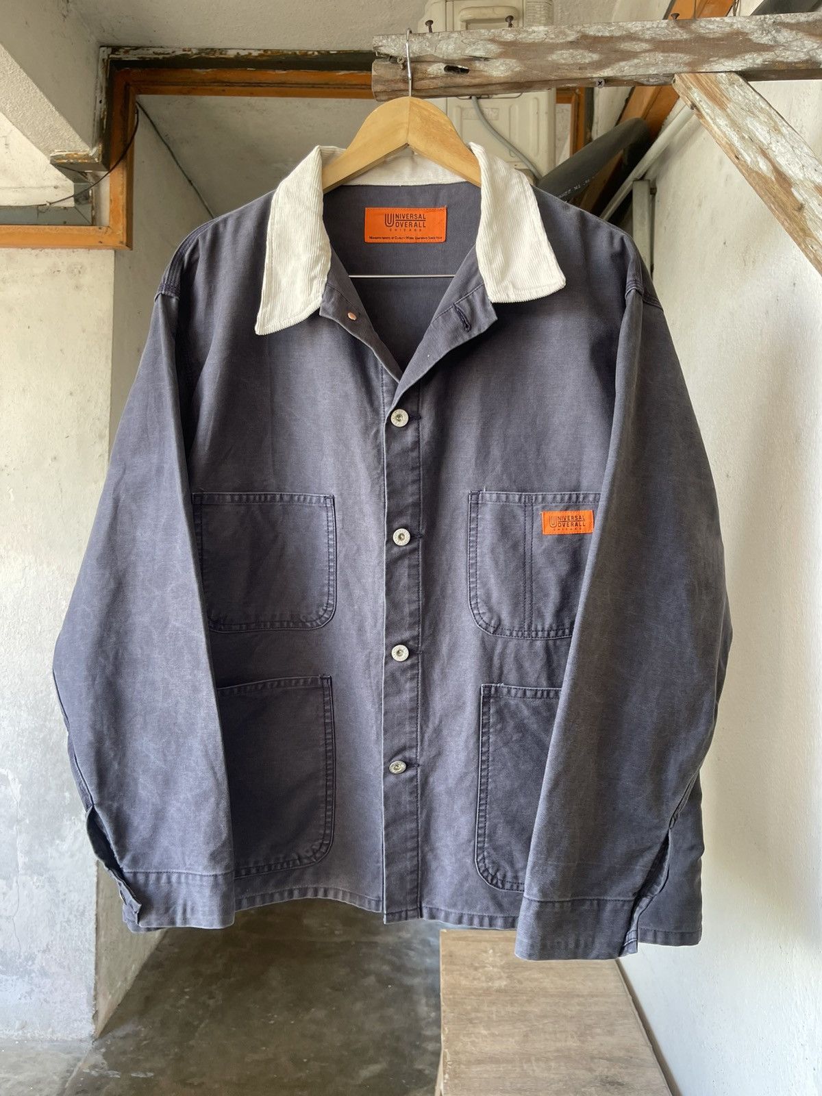 Universal Overall Chicago Vintage Universal Overall Chicago Chore Button Work Jacket Size US M / EU 48-50 / 2 - 3 Thumbnail