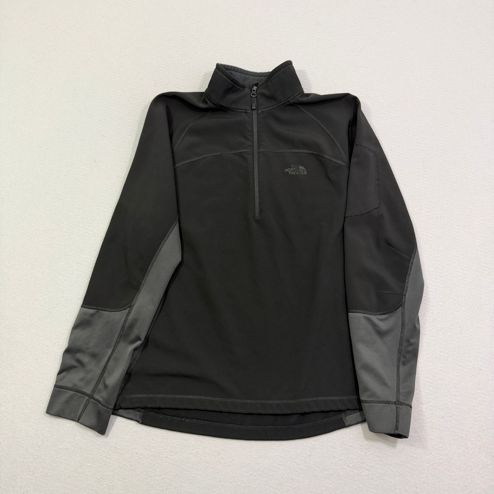 The North Face The North Face 1/2 Zip Pullover Men's Large Black Sweatshirt Size US L / EU 52-54 / 3 - 1 Thumbnail