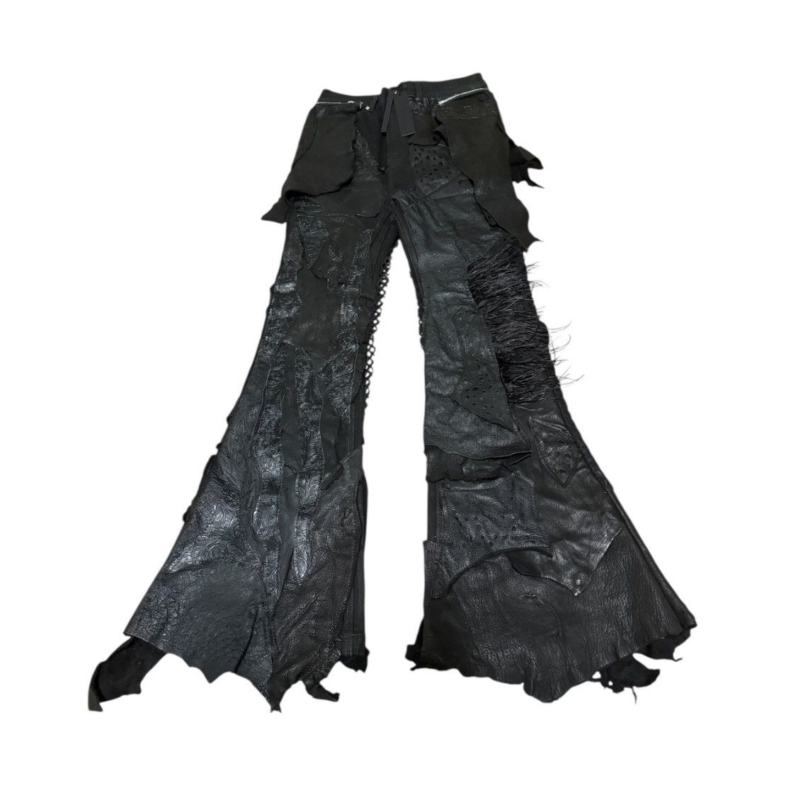 パンツ [1vfudie] Flare leather pants size1 1vFudie - S03 Paneled leather pants [1vfudie] Flare leather pants