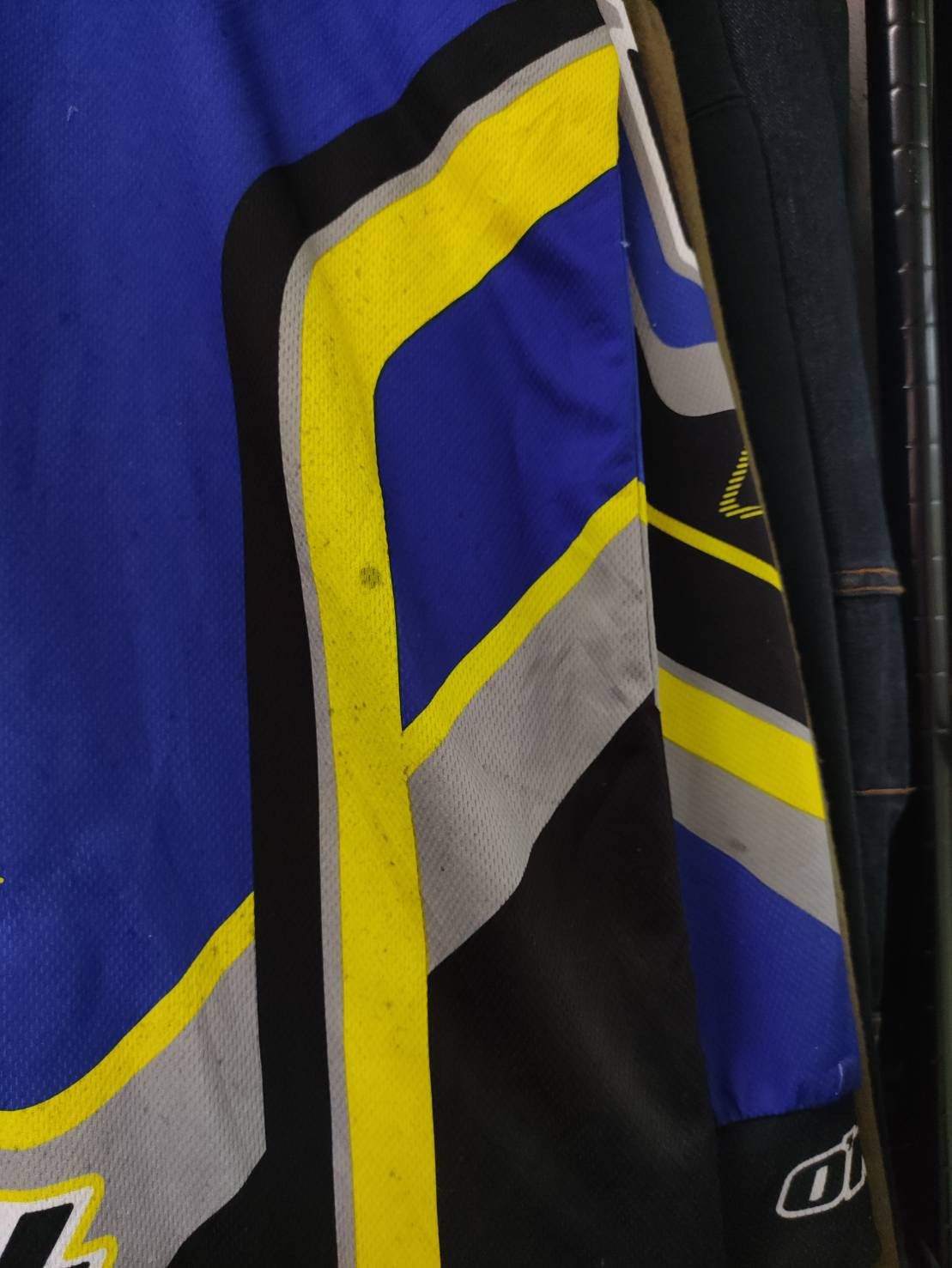 Fox Racing Vtg 90's O'Neal Motocross Racing USA DirtBike Racing Jersey Size US L / EU 52-54 / 3 - 10 Thumbnail