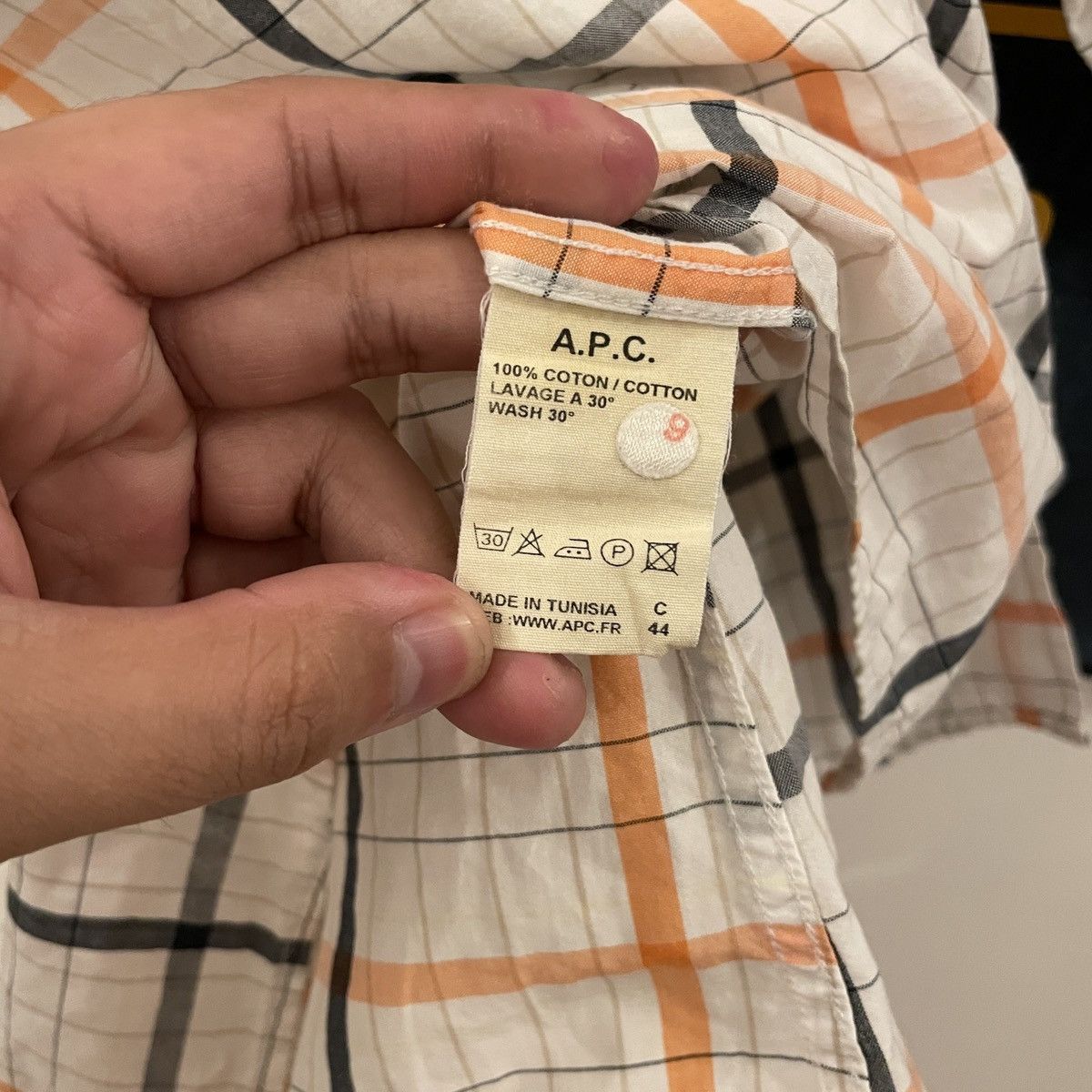 A.P.C. Vintage A.P.C Buttondown Shirt Size US S / EU 44-46 / 1 - 6 Thumbnail