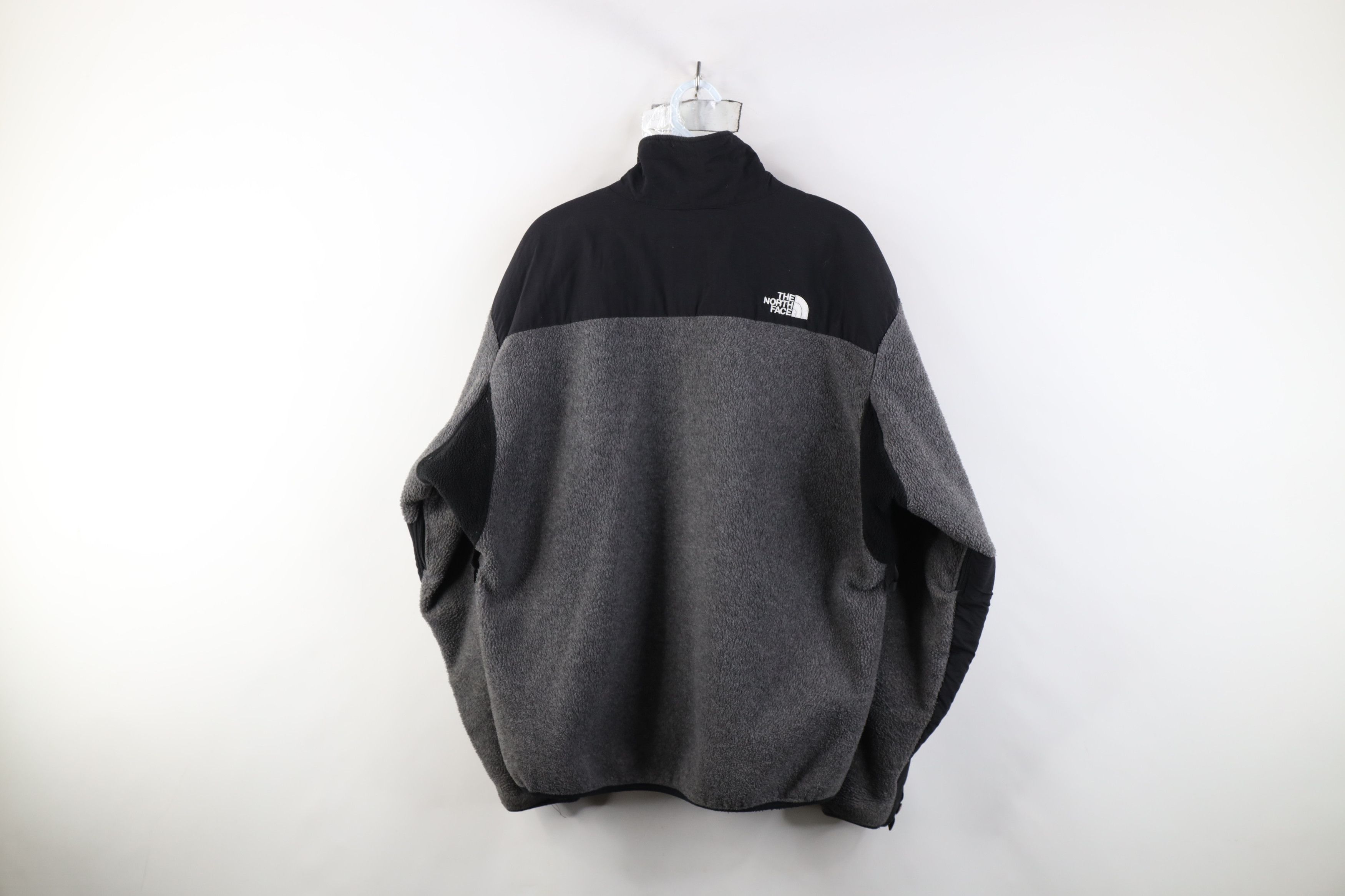 The North Face Vintage 90s The North Face Denali Fleece Jacket Gray Black Size US L / EU 52-54 / 3 - 14 Thumbnail
