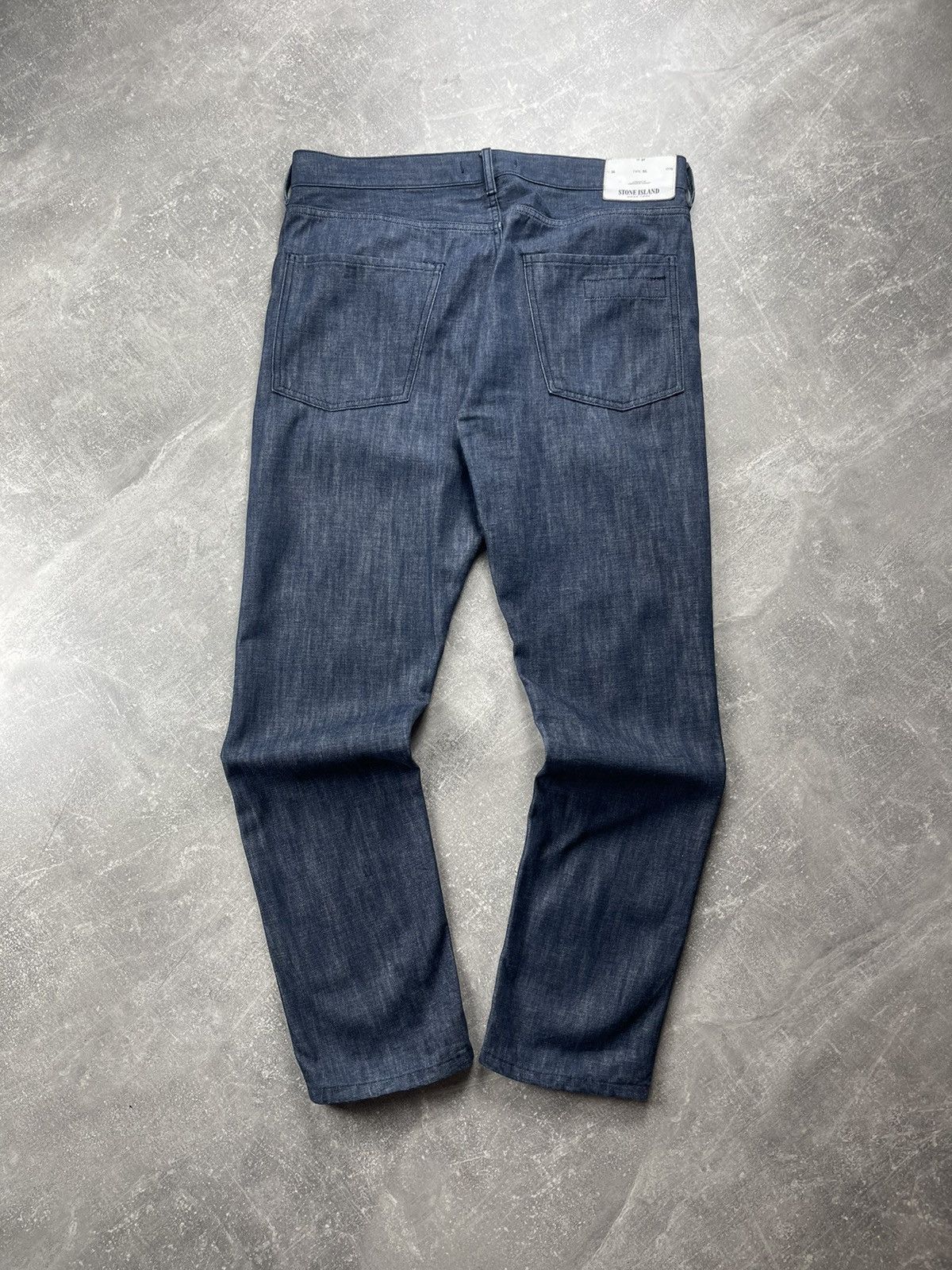 Stone Island Stone Island SL Slim Jeans Early 2010s Dark Blue Denim Size US 33 - 2 Thumbnail