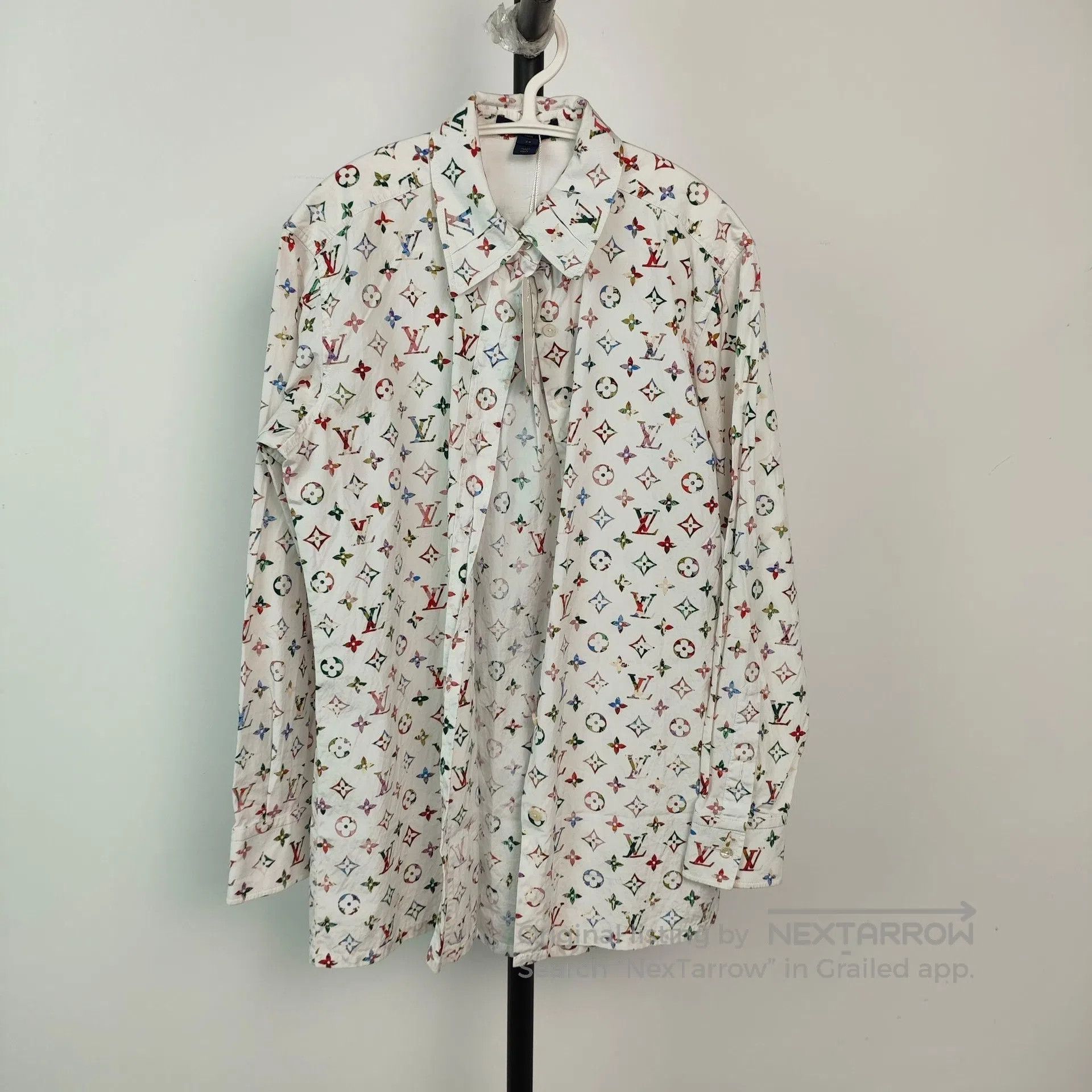 Louis Vuitton Louis Vuitton Colorful full print long-sleeve shirt| Size XXS / US 00 / IT 34 - 8 Thumbnail