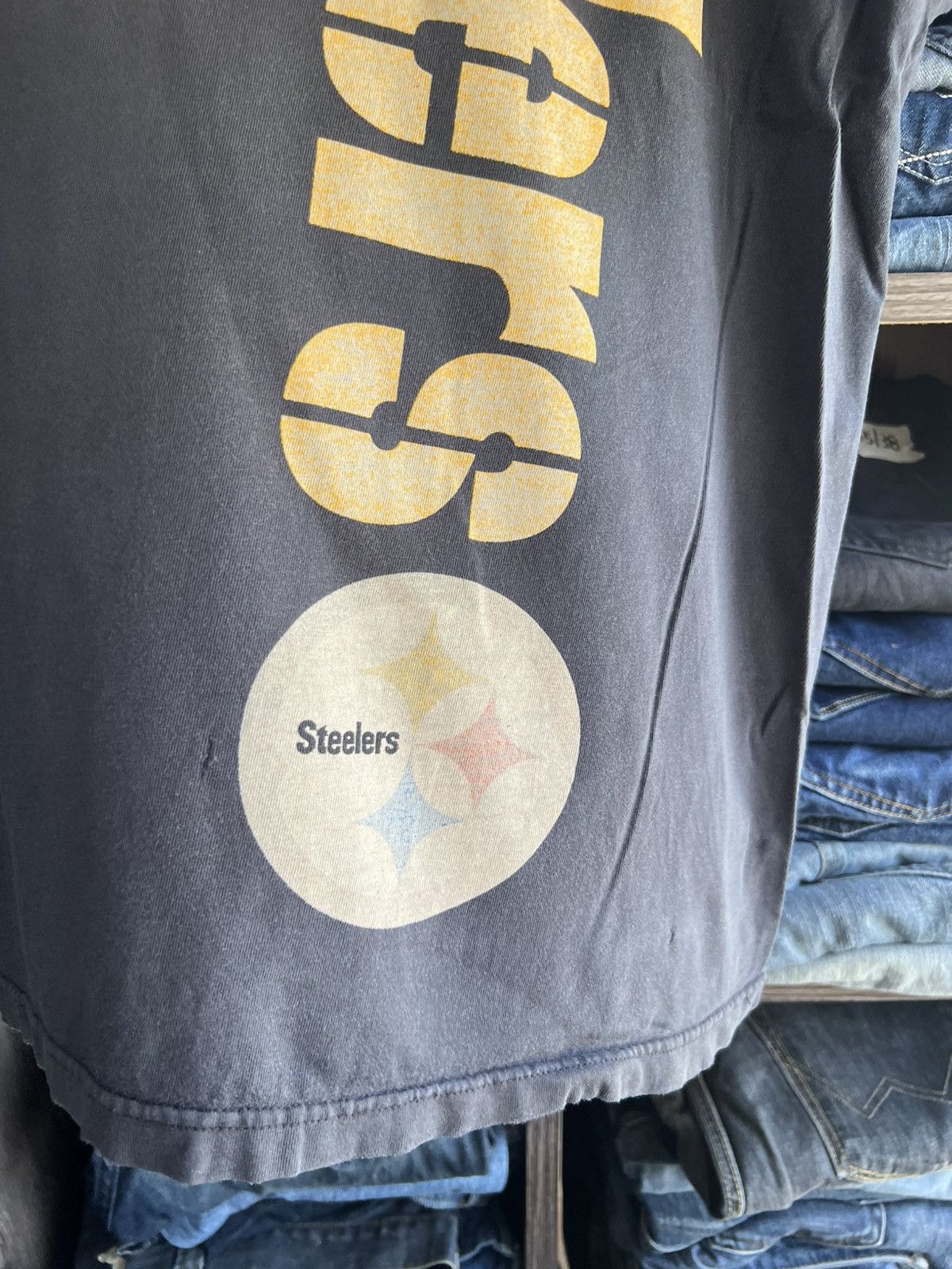 NFL 🔥Sun Faded Nike NFL Steelers Tee Size US M / EU 48-50 / 2 - 9 Thumbnail