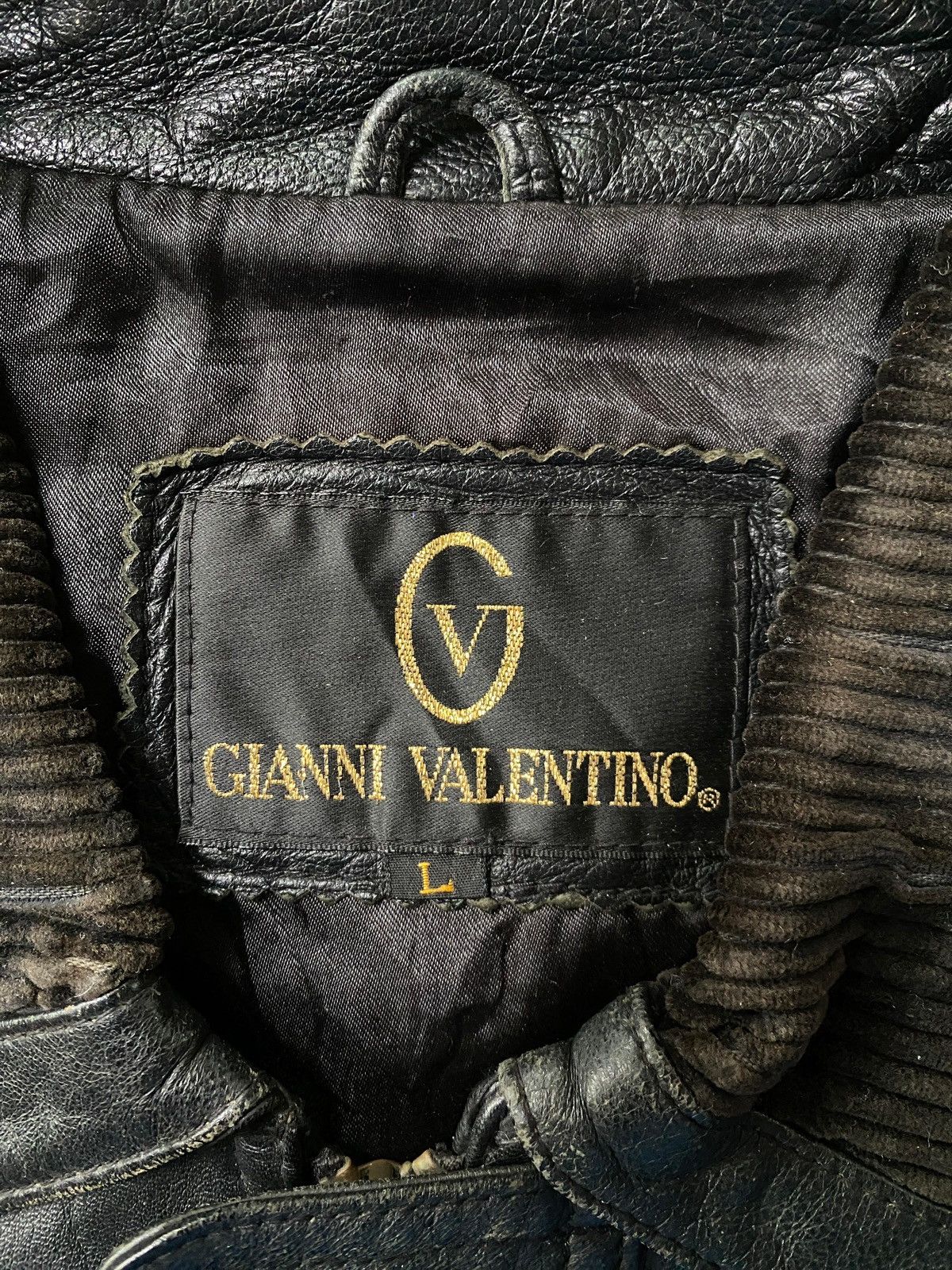 Gianni Valentino ⚡️Vintage Leather Jacket Gianni Valentino⚡️ Size US L / EU 52-54 / 3 - 9 Thumbnail