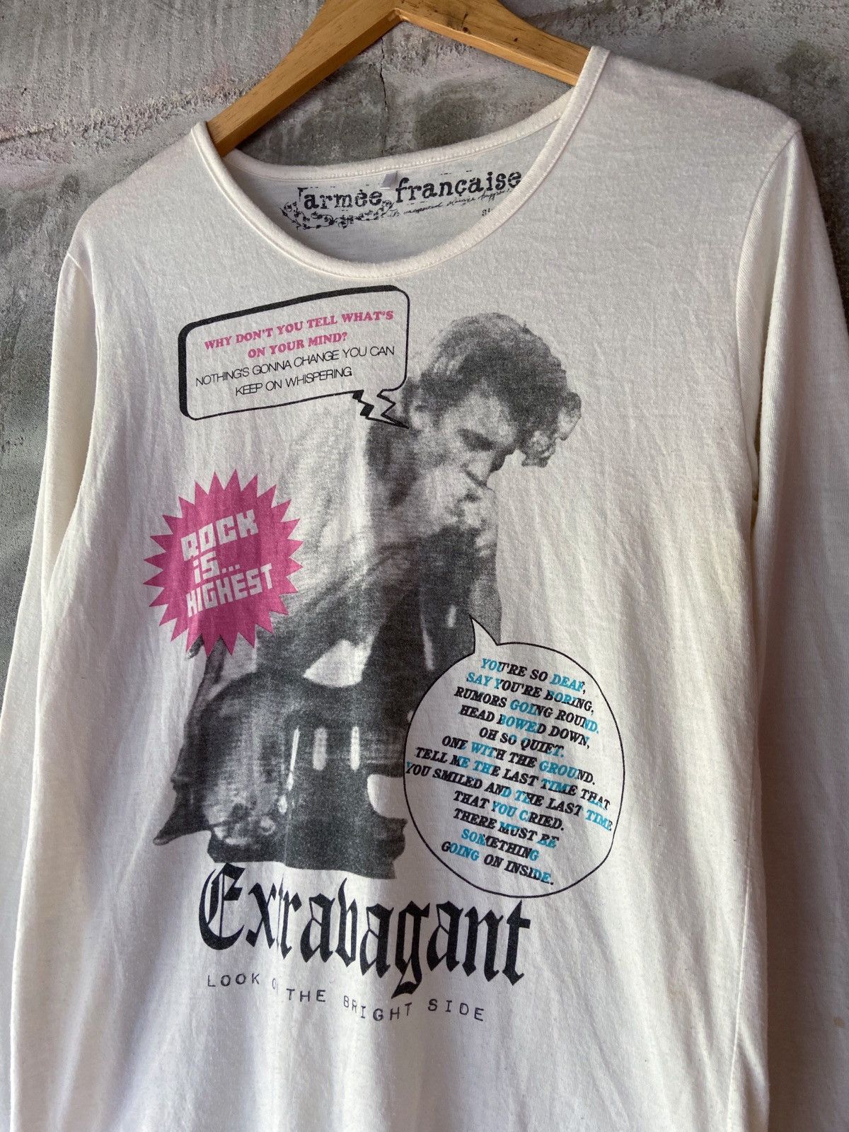 Beauty Beast × Hysteric Glamour × Japanese Brand ROCK IS HIGHEST LONG SLEEVE Size US S / EU 44-46 / 1 - 6 Thumbnail