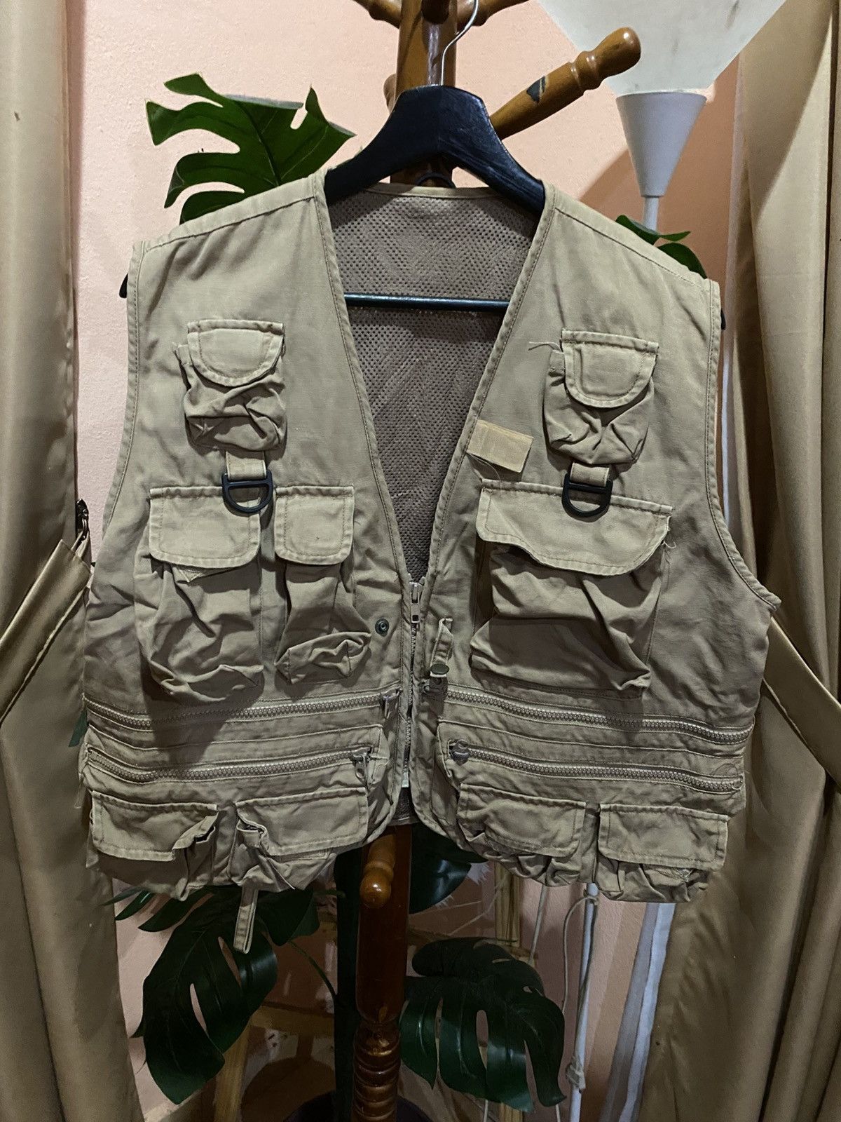 Vintage Vintage Flying Tigers Tactical Multi-Pocket Utility Khaki Size US L / EU 52-54 / 3 - 3 Thumbnail