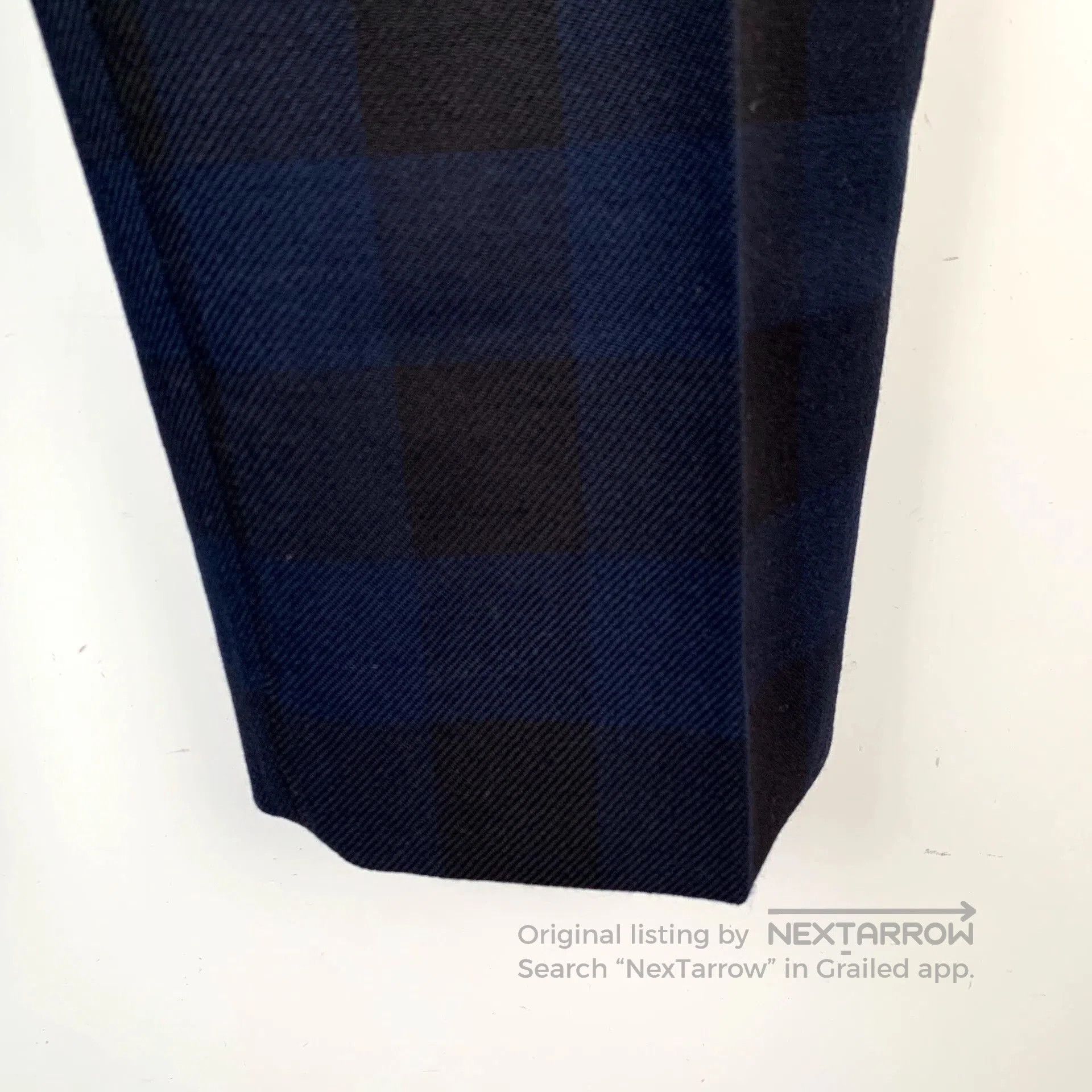 Dior christian dior plaid wool casual trousers. Size US 40 / EU 56 - 4 Thumbnail