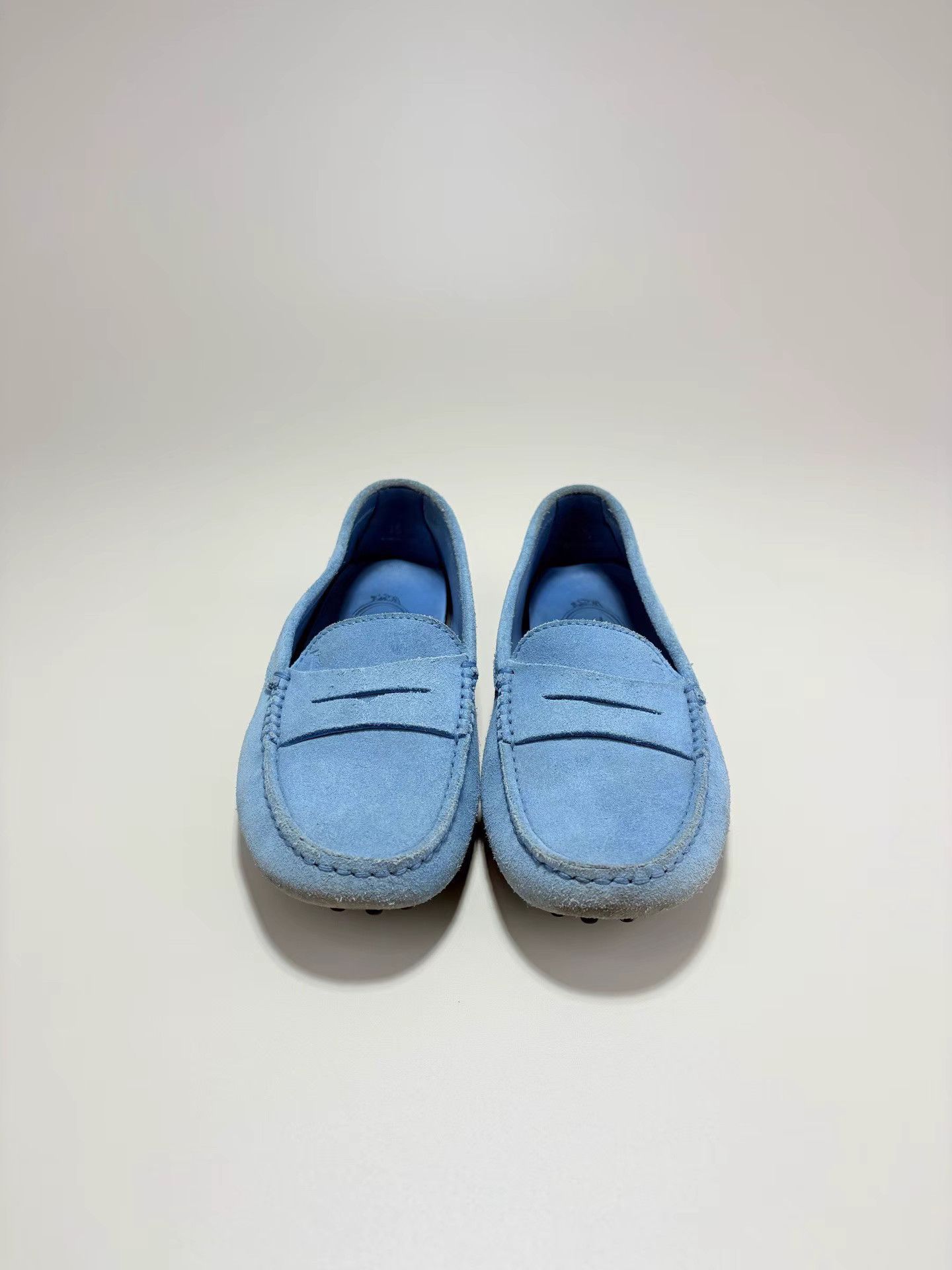Tod's TODS Suede Slip-On Loafers K1 Size US 5.5 / IT 35.5 - 2 Thumbnail