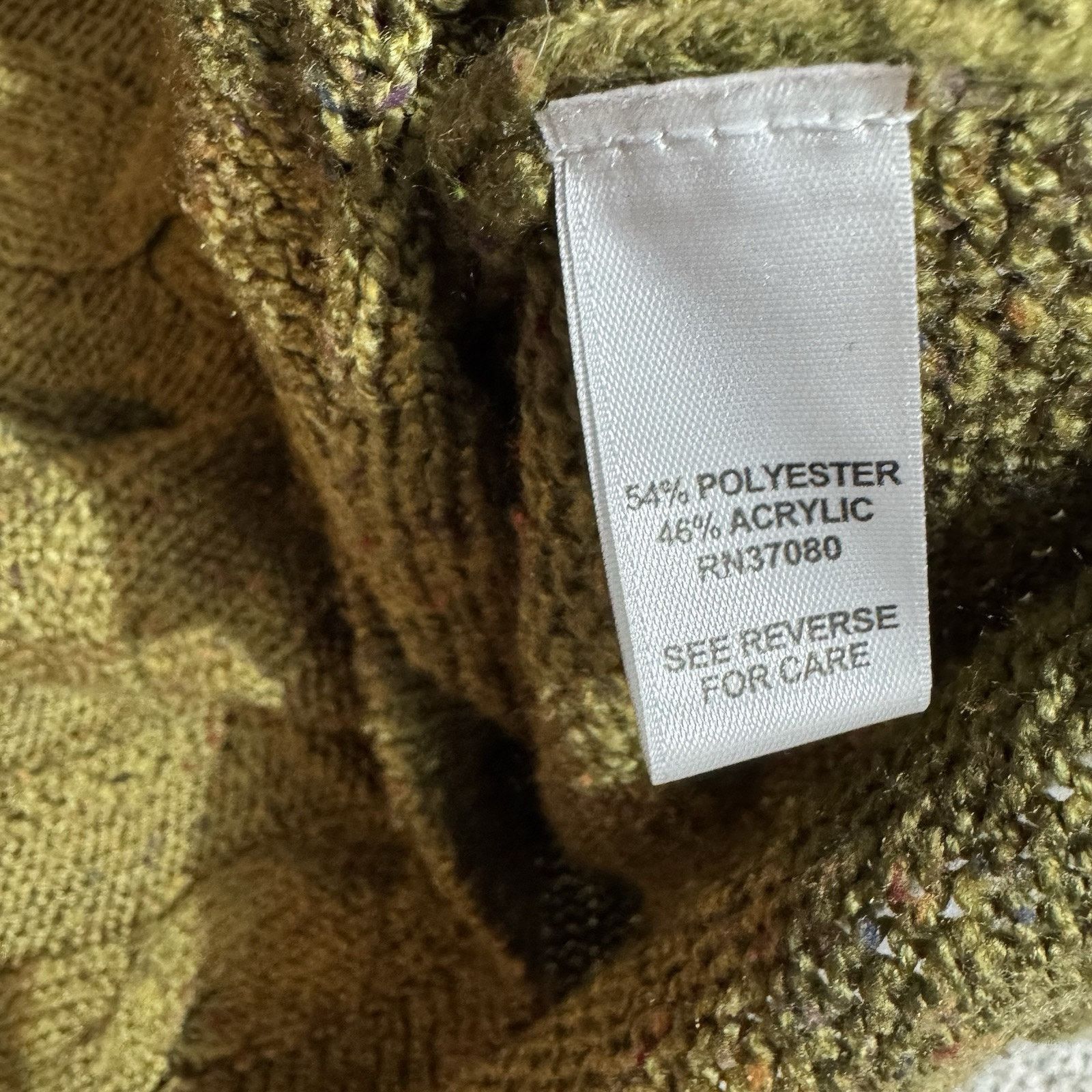 Other Cato Sweater Women Medium Asymmetrical Witchy Textured Knit Size M / US 6-8 / IT 42-44 - 6 Thumbnail