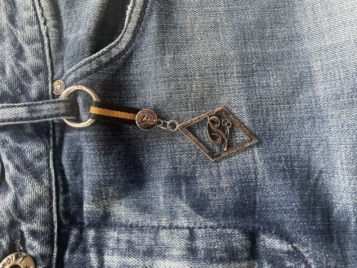 Vintage Privileged Society Denim Jeans Size US 38 / EU 54 - 4 Thumbnail