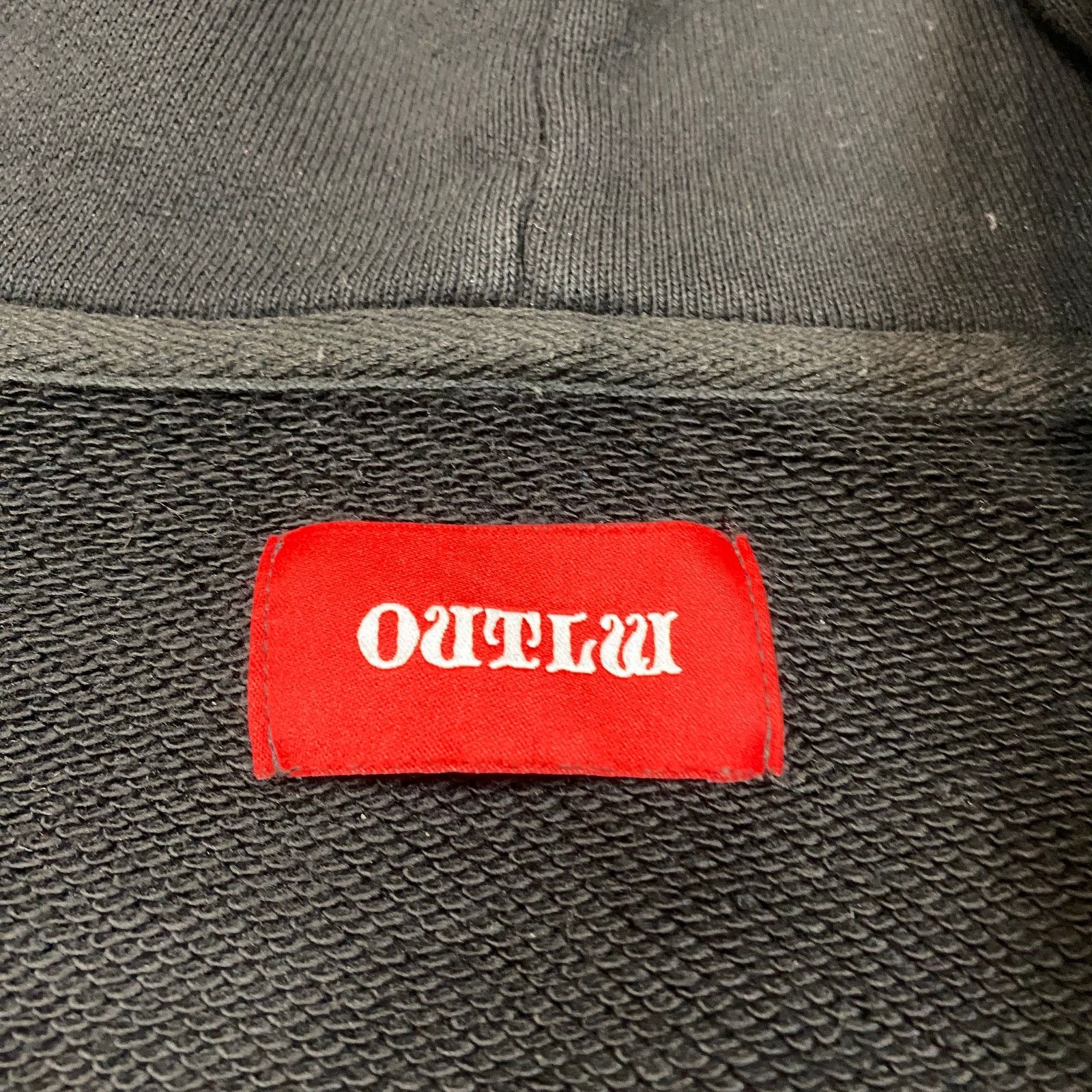 Other Outlw Live Fast Full Zip Hoodie Men's Large Y2K Streetwear Size US L / EU 52-54 / 3 - 4 Thumbnail