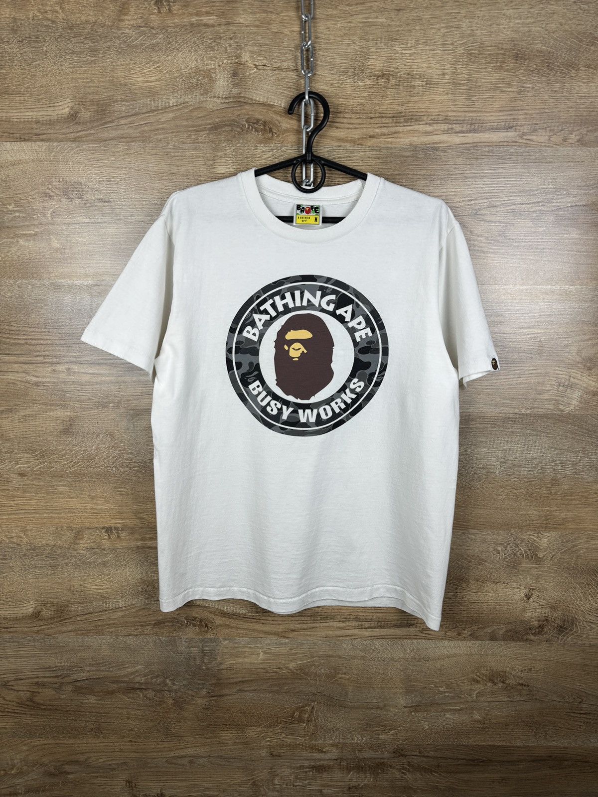 Bape Mens Vintage A Bathing Ape Bape busy works T-Shirt tee japan Size US M / EU 48-50 / 2 - 1 Thumbnail