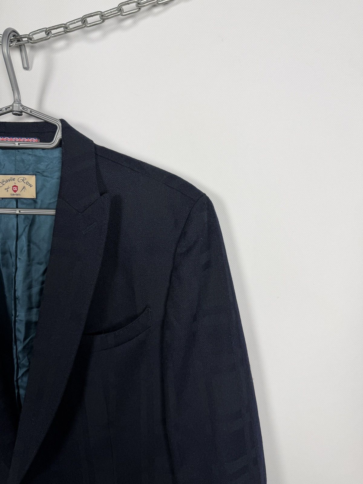 Savile Row Savile Row Wool Single Button Blazer Jacket Slim Size 52 Size 42R - 2 Thumbnail