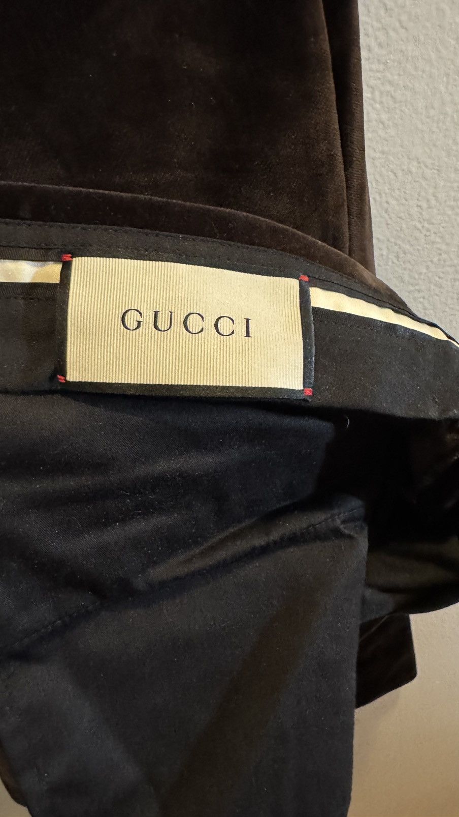Gucci Gucci Velvet Pant size 48 Size US 30 / EU 46 - 4 Thumbnail