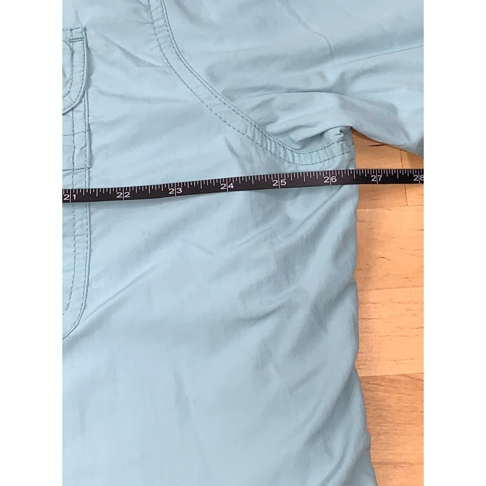 Vintage World Wide Sportsman Button-Up Shirt XL Short Sleeve Seafood Green Ventilated Pockets Men Size US 36 / EU 52 - 6 Thumbnail