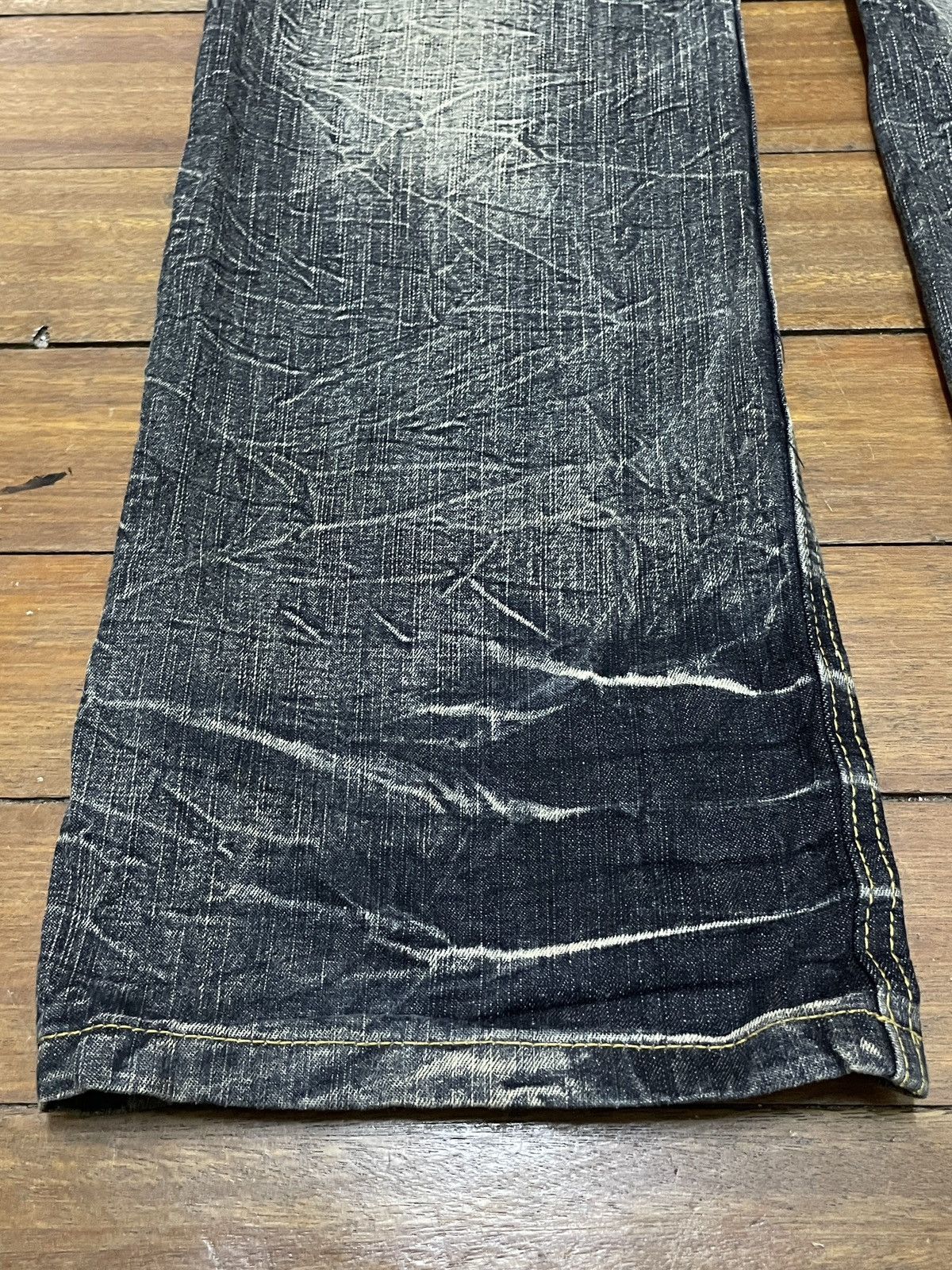 LOWBOX Very Rare Design Vintage Japanese Brand Lowbox Jeans 1990s Size US 33 - 7 Thumbnail