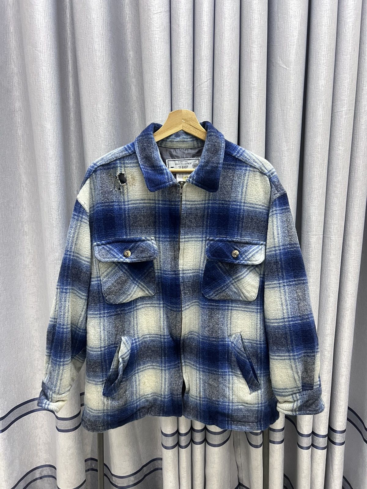 Flannel Vintage Flannel Zipper Jacket Travis scott Size US XL / EU 56 / 4 - 1 Thumbnail