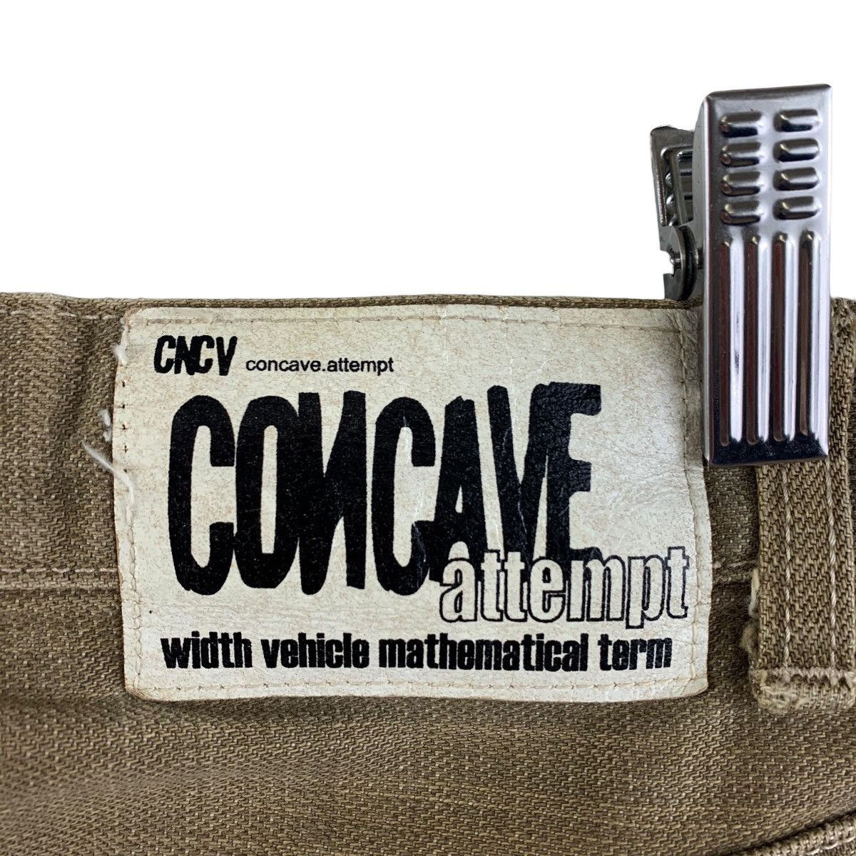 Japanese Brand CONCAVE ATTEMPT Brown colour jeans Size US 34 / EU 50 - 22 Thumbnail