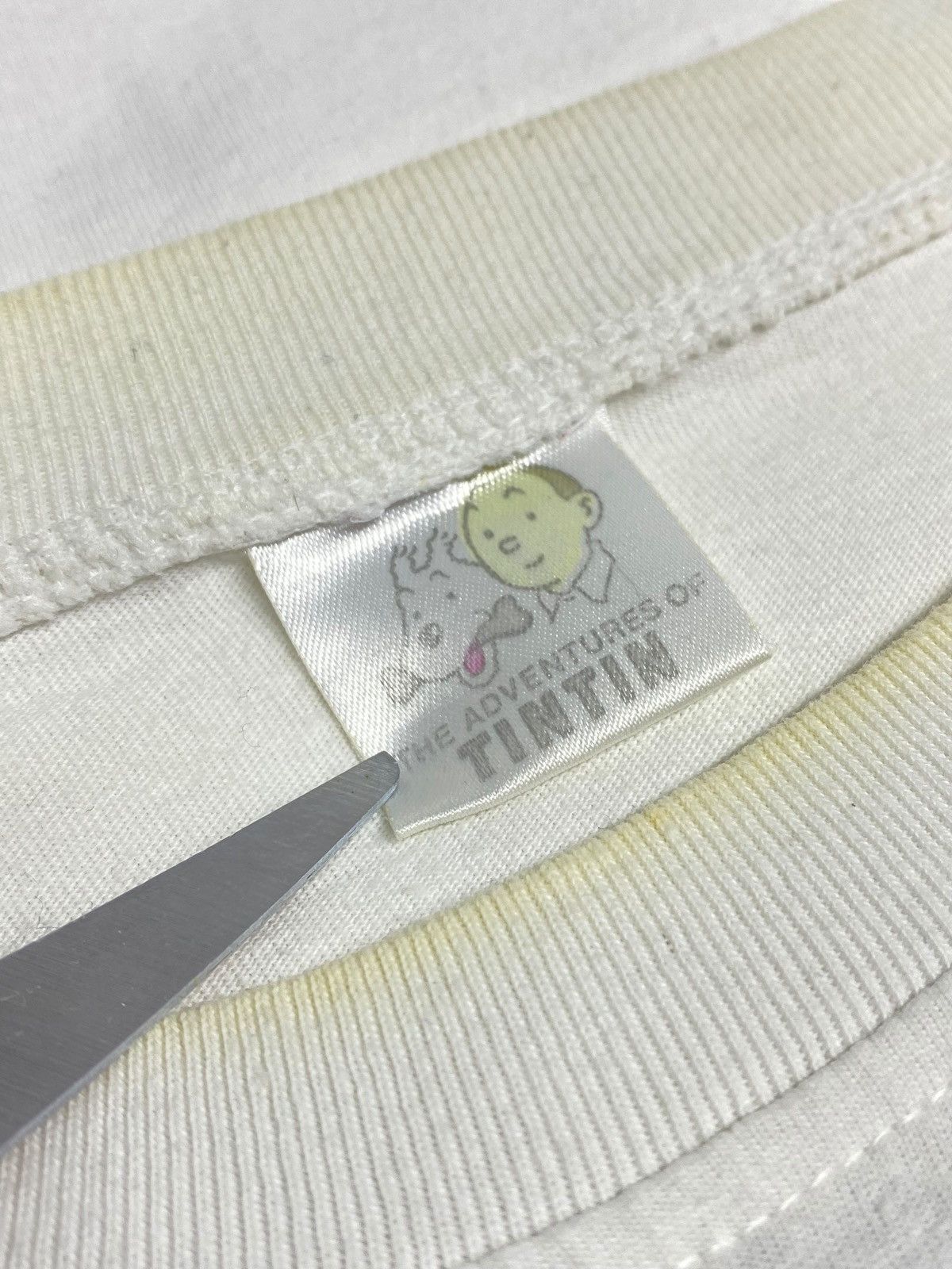 Vintage 🔥 90s TINTIN IN CHINA COMIC PANEL RARE VINTAGE SHIRT 🔥 Size US L / EU 52-54 / 3 - 10 Thumbnail