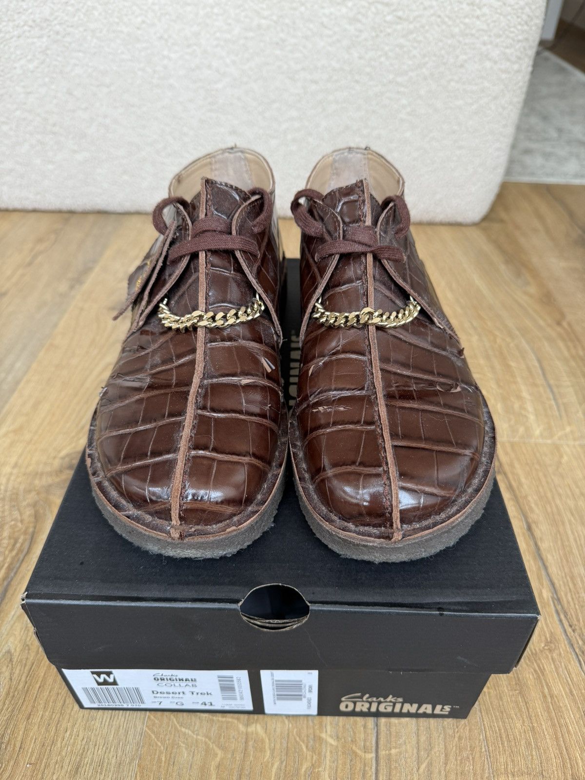 【スニ】supreme martinerose clarks Clarks Originals Desert Trek Supreme Martine Rose Green Men's