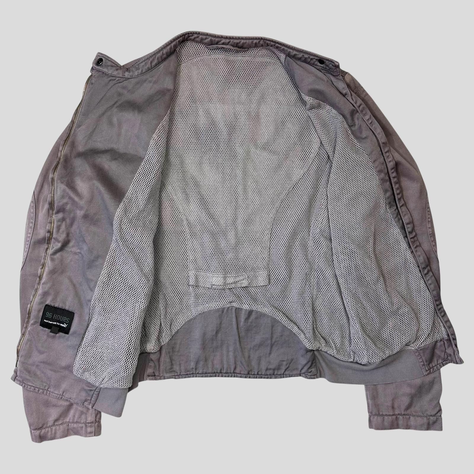 Neil Barrett Puma x Neil Barrett 96 Hours Dusty Purple Biker Jacket - S/M Size US M / EU 48-50 / 2 - 3 Thumbnail