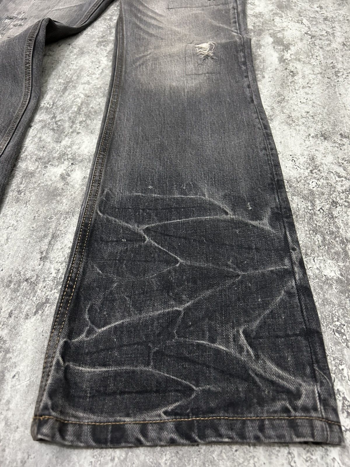 If Six Was Nine Jackrose Number Nine Tornado Mart style Denim Size US 33 - 5 Thumbnail