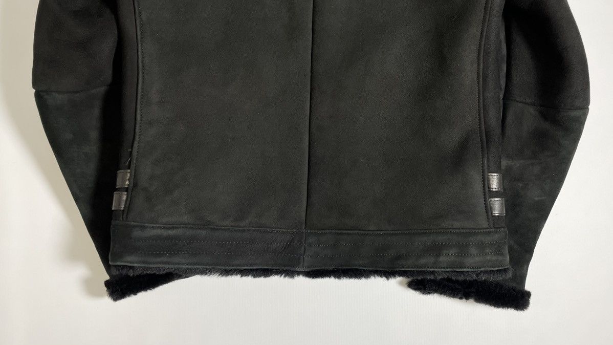 Undercover Black Suede + Shearling Biker Jacket Size US S / EU 44-46 / 1 - 17 Thumbnail